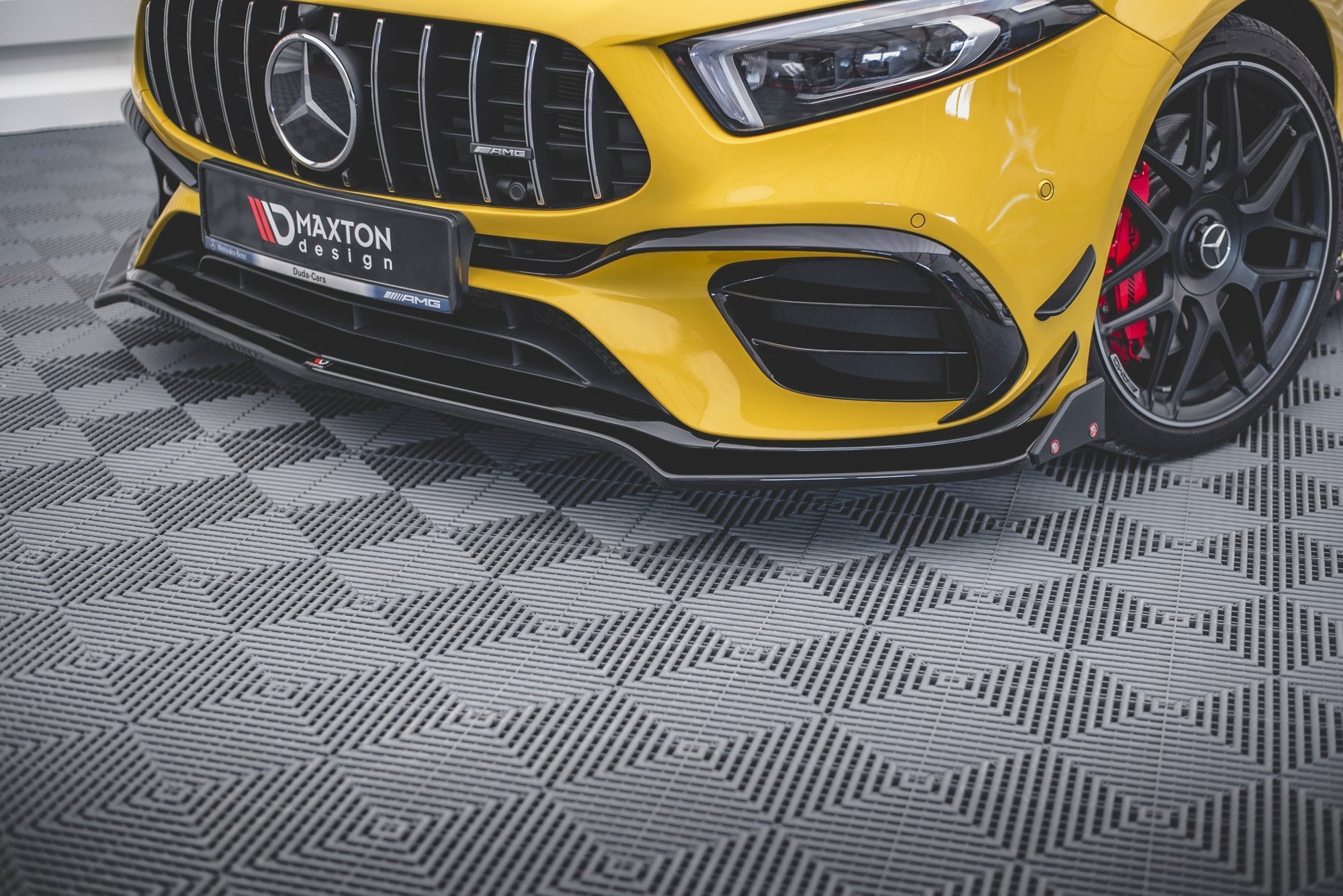 Frontlippe V3 + Flaps für Mercedes-AMG A 45 S Aero Pack W177