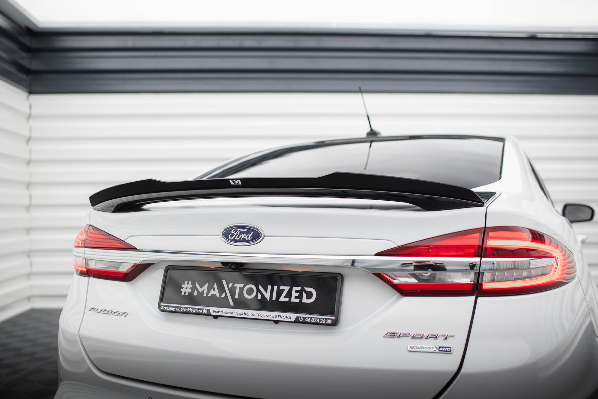 Spoiler für Ford Mondeo Sport Mk5 Facelift / Fusion Sport Mk2 Facelift