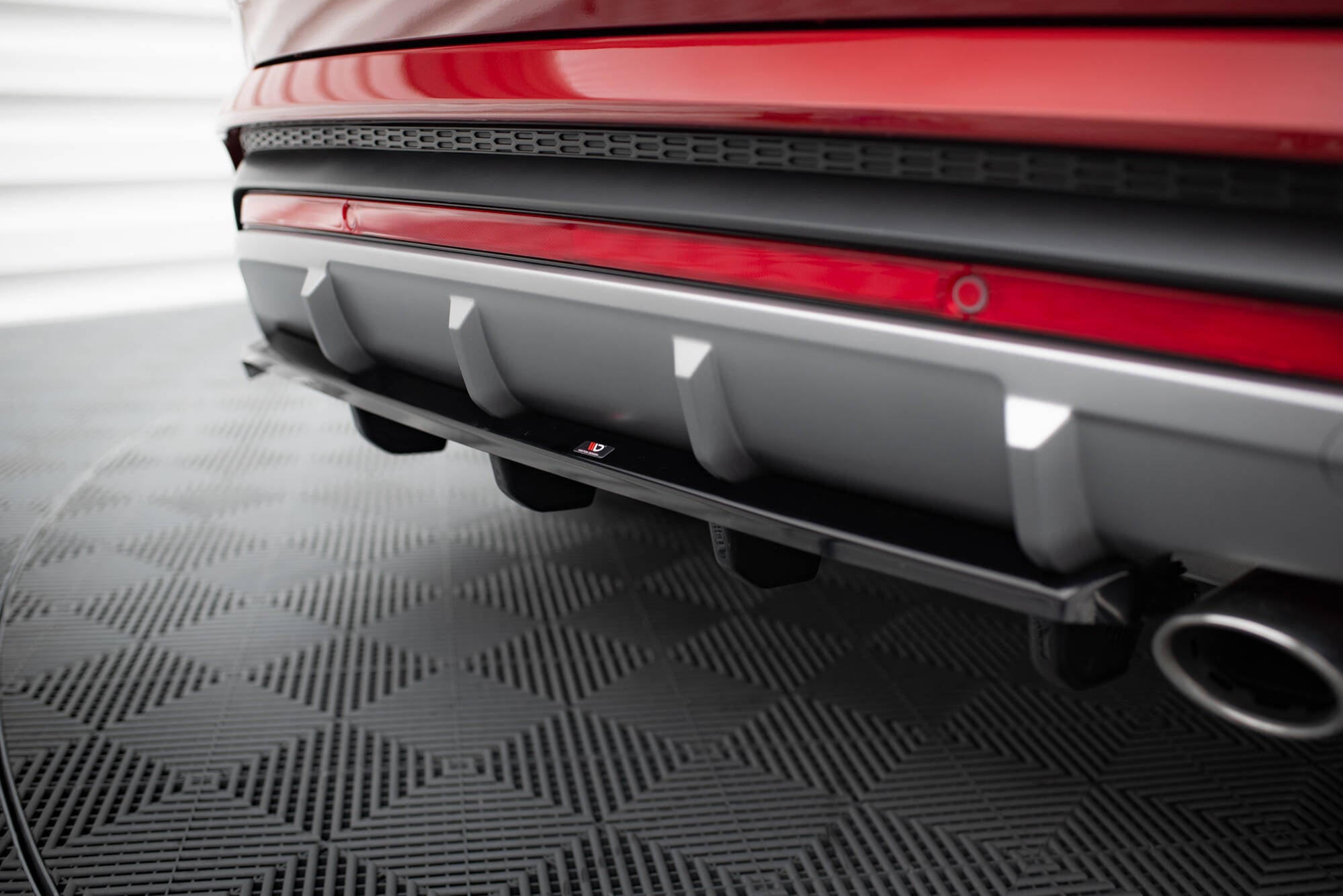 Mittlerer Cup Diffusor DTM Look Heck Ansatz für Hyundai Tucson N-Line Mk4