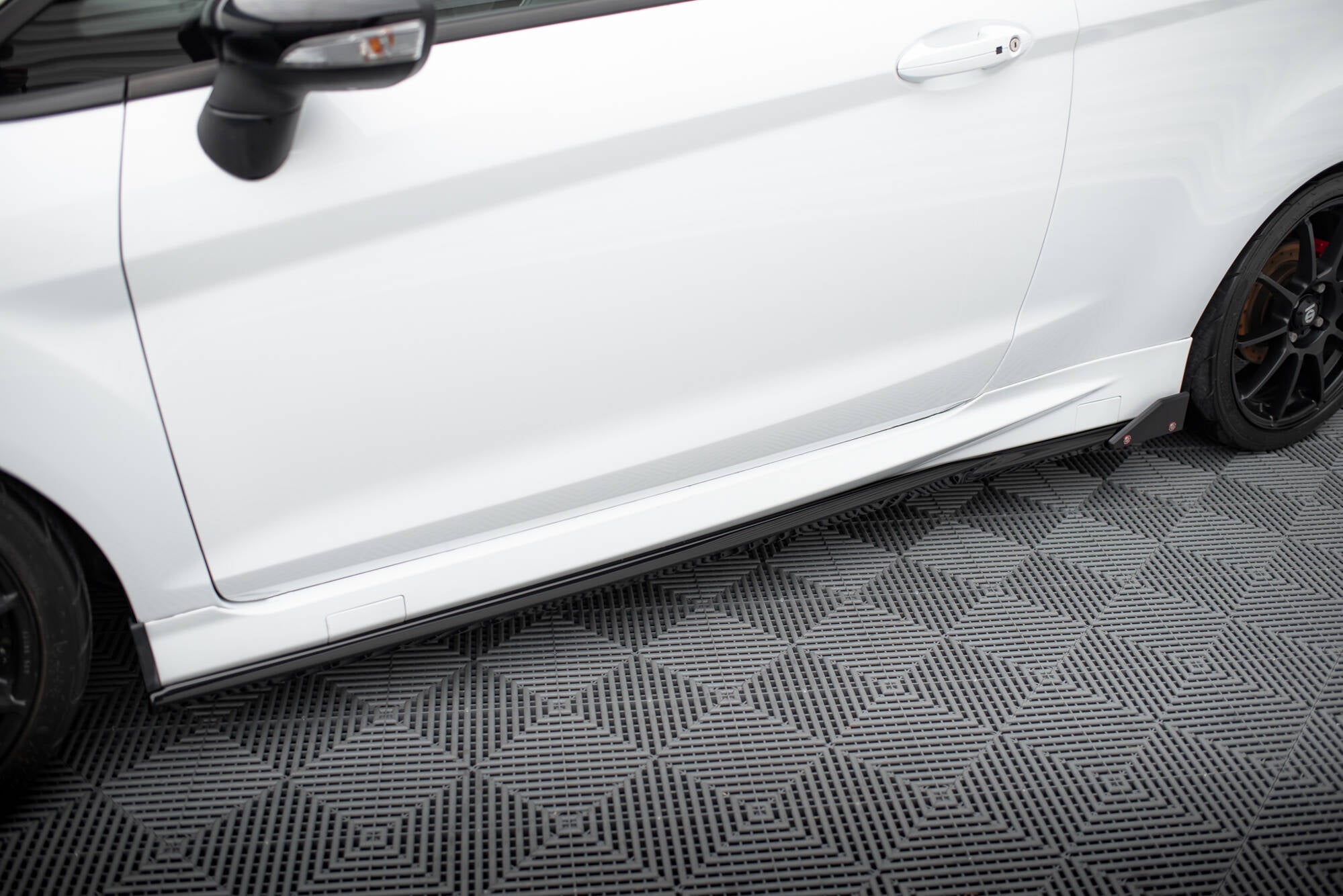 Seitenschweller V4 Ansatz für + Flaps Ford Fiesta ST / ST-Line Mk7