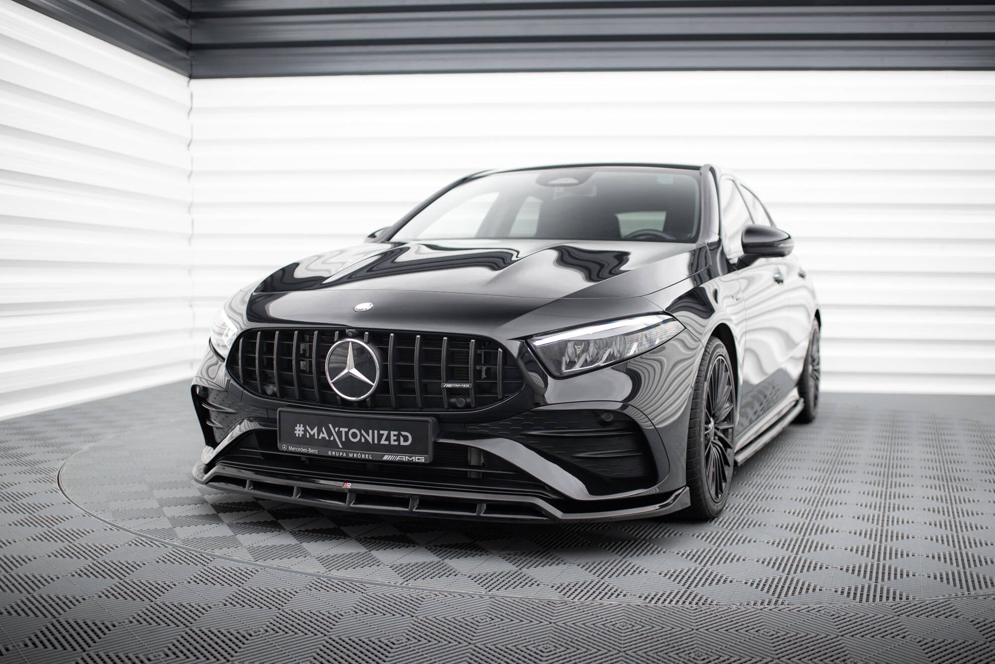 Frontlippe für Mercedes-AMG A35 W177 Facelift