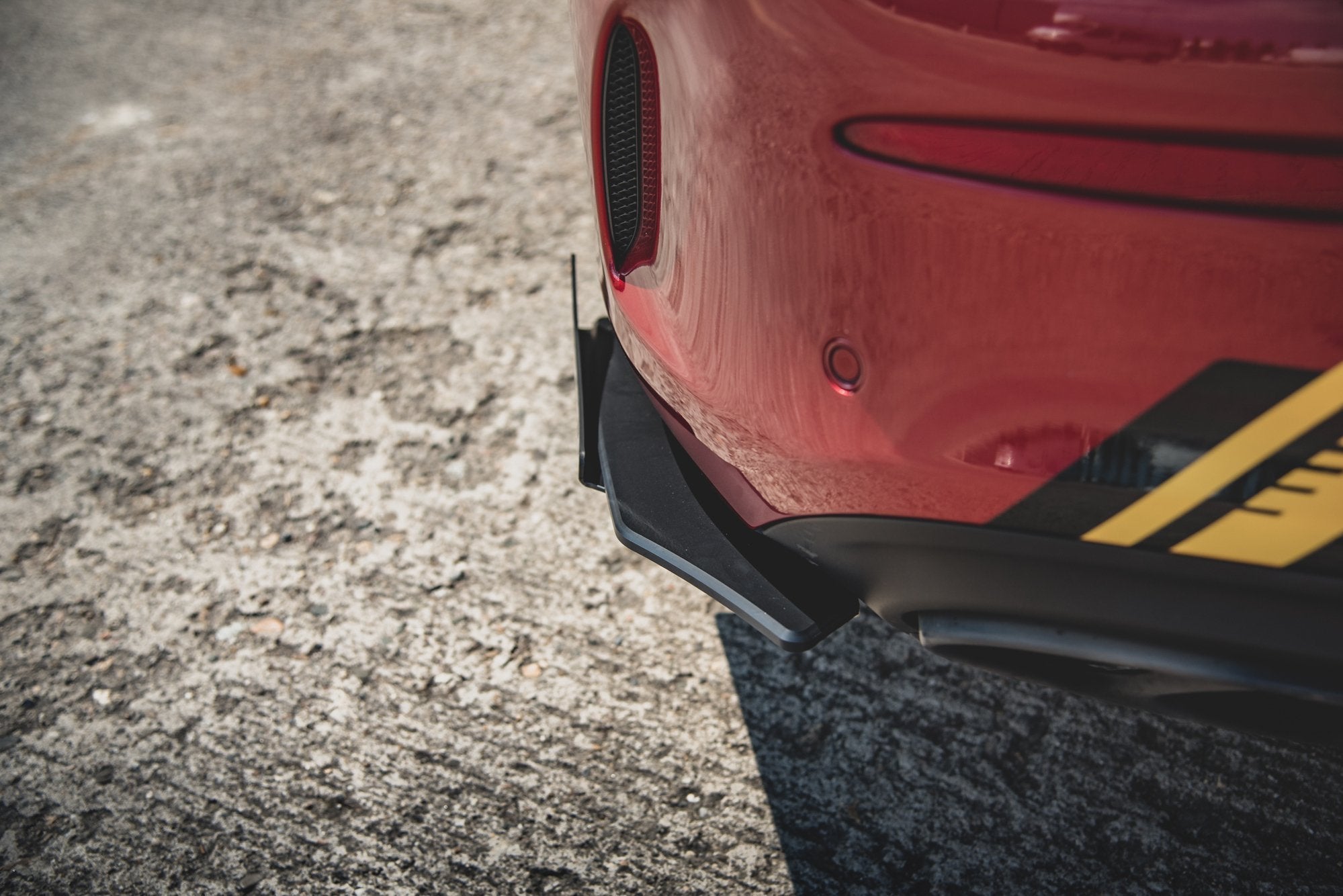 Street Pro Heck Ansatz Flaps Diffusor +Flaps für Mercedes-AMG C43 Coupe C205