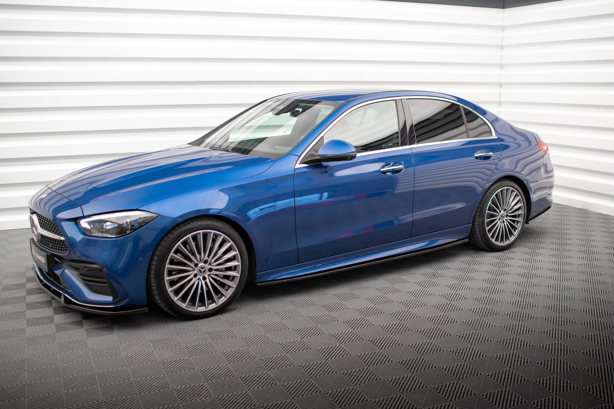 Seitenschweller Ansatz für Mercedes-Benz C AMG-Line / 43 AMG W206