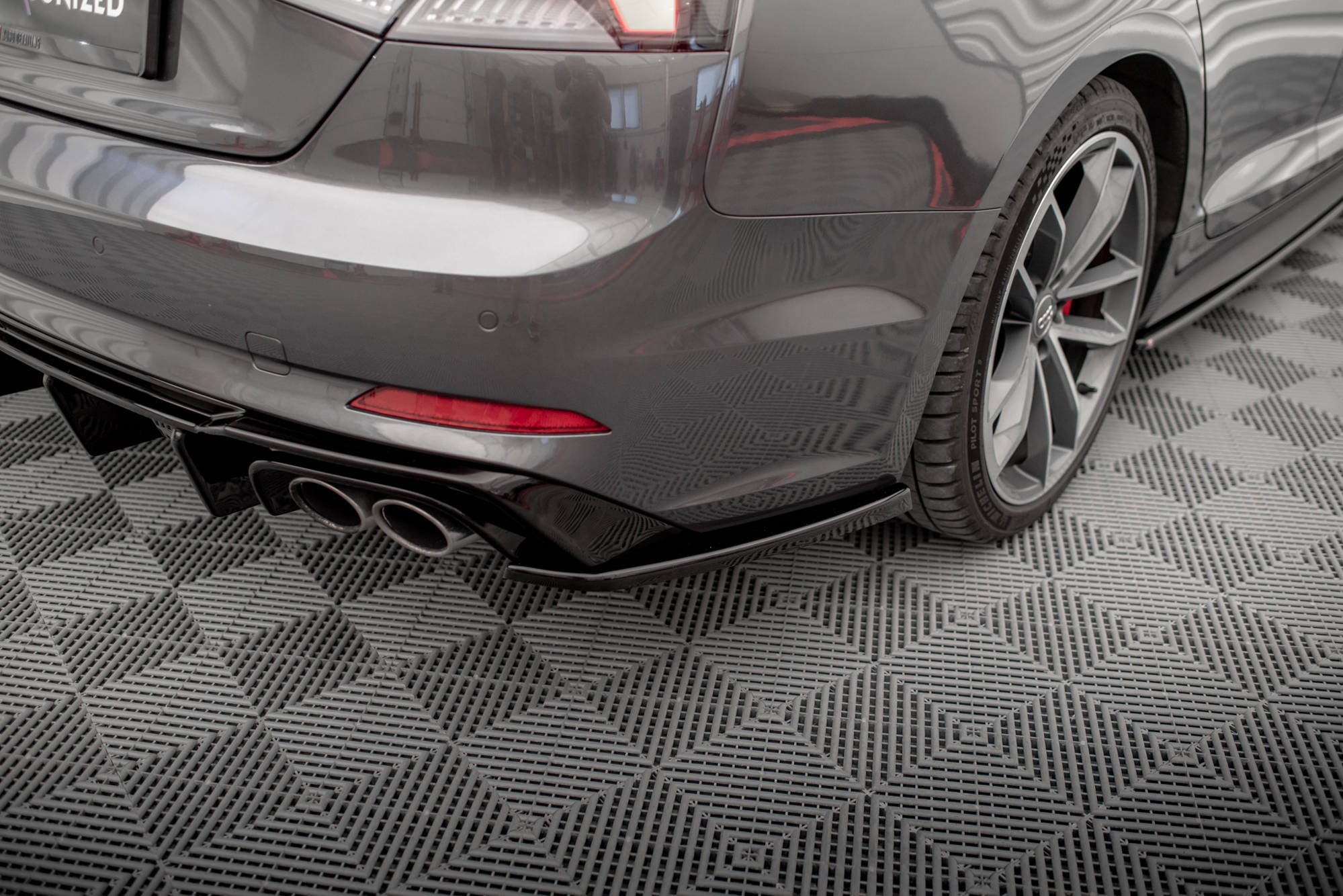 Flaps Heckansatz Flaps Heckansatz für Audi S5 Coupe / Sportback F5