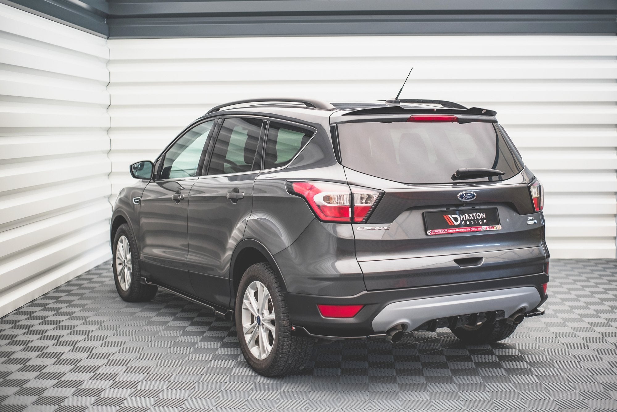 Heck Ansatz Flaps Diffusor für Ford Escape Mk3