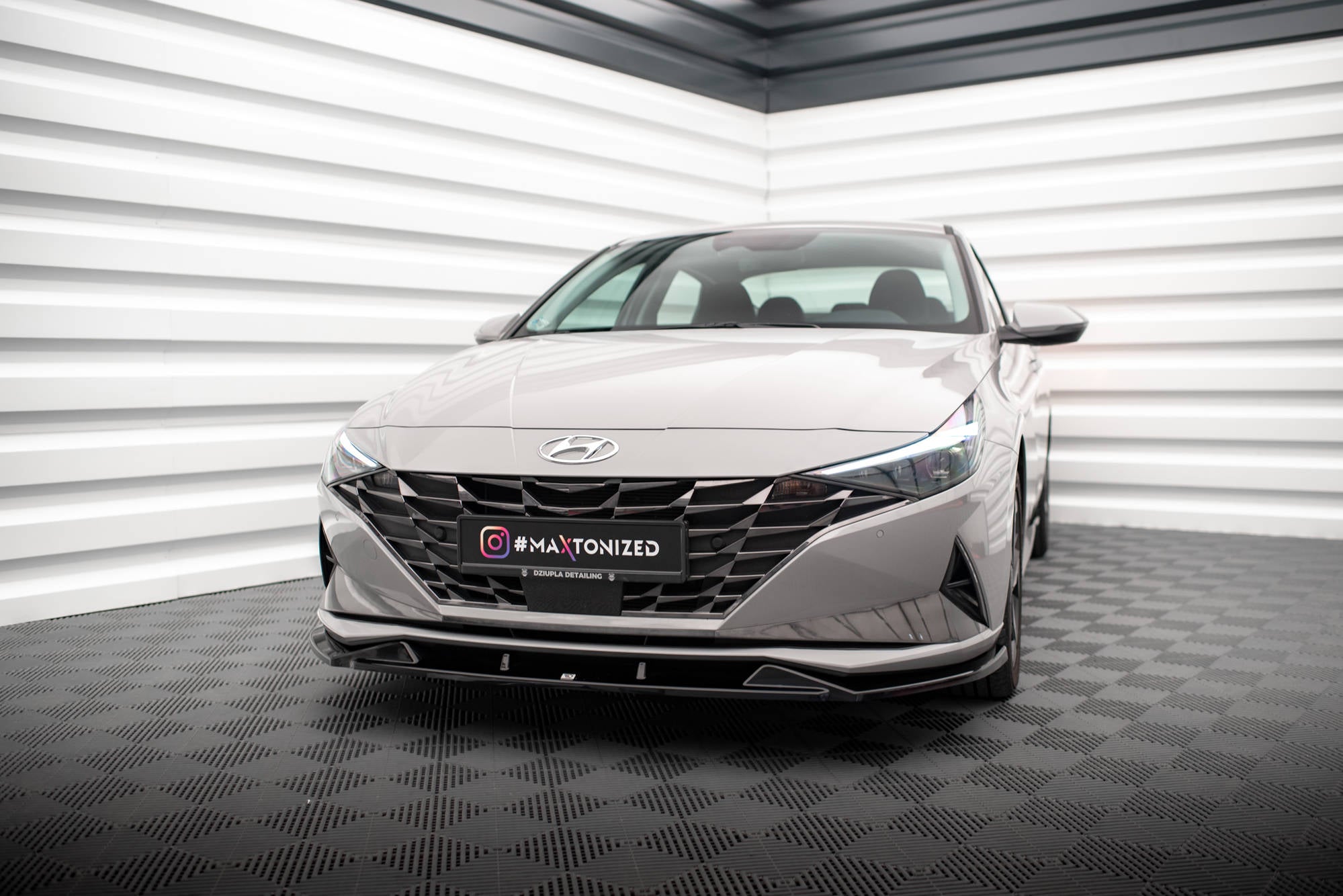 Frontlippe für Hyundai Elantra Mk7