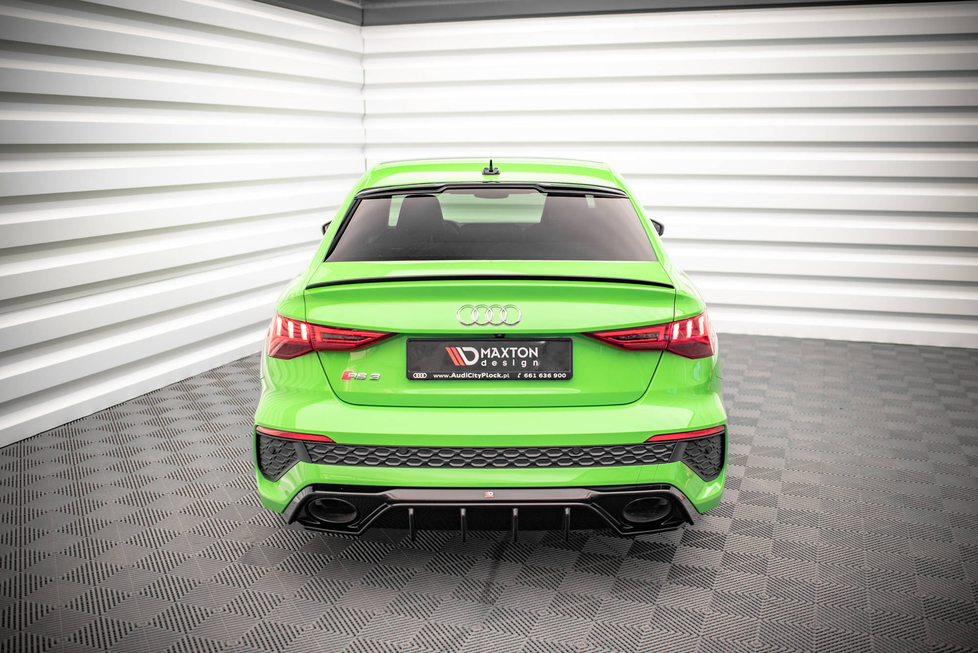 Diffusor Heck Ansatz für Audi RS3 8Y