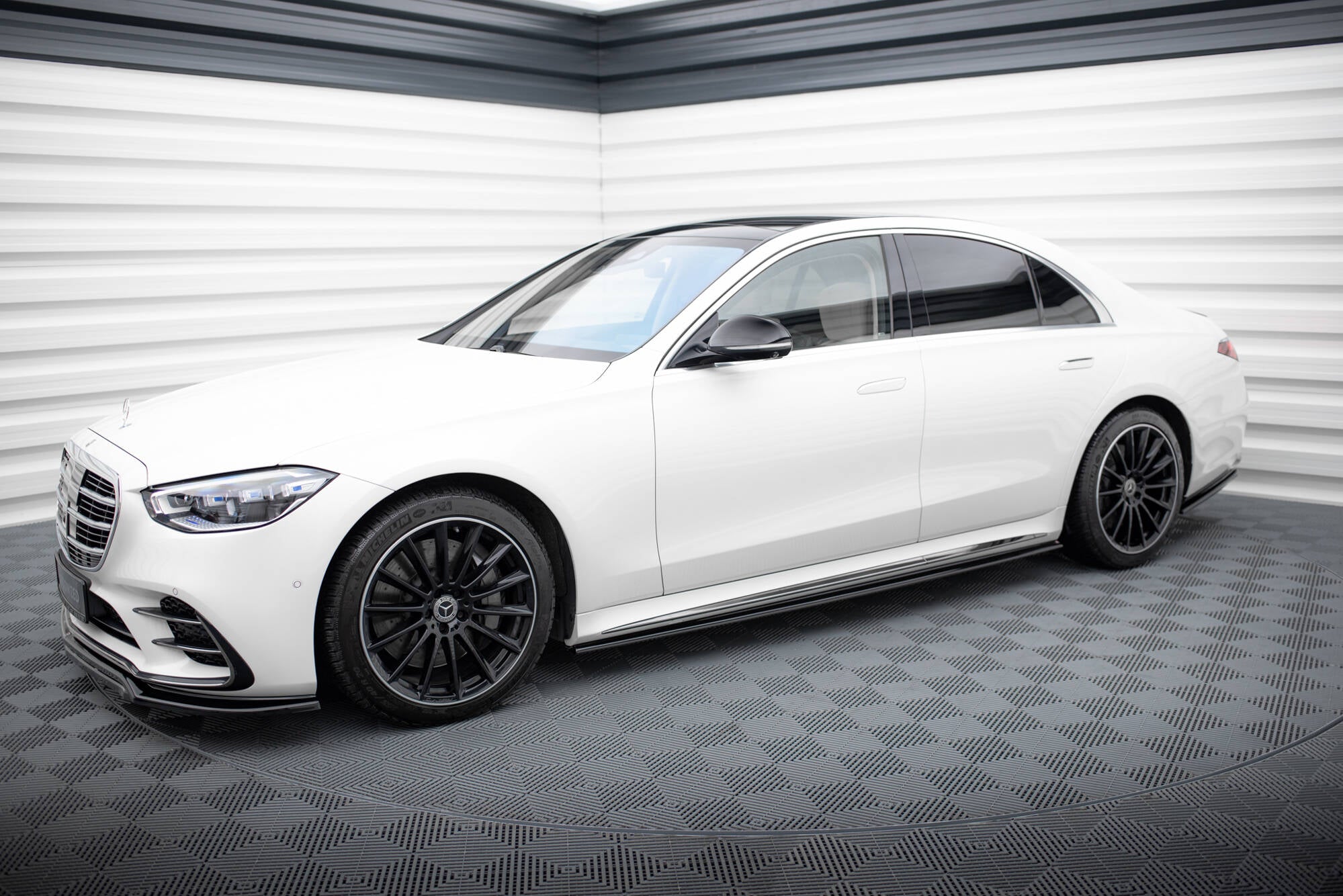 Seitenschweller Ansatz für Mercedes-Benz S AMG-Line W223