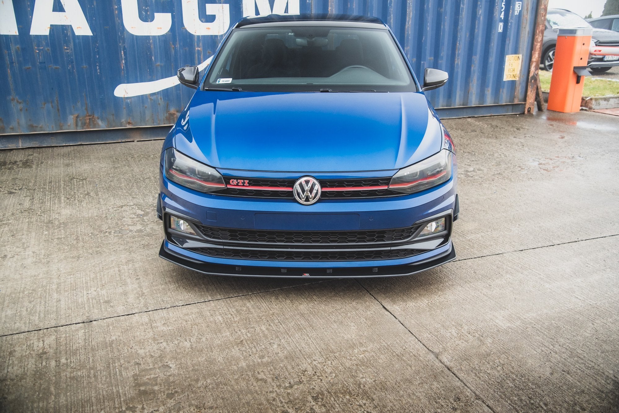 Street Pro Frontlippe für für Volkswagen Polo GTI Mk6