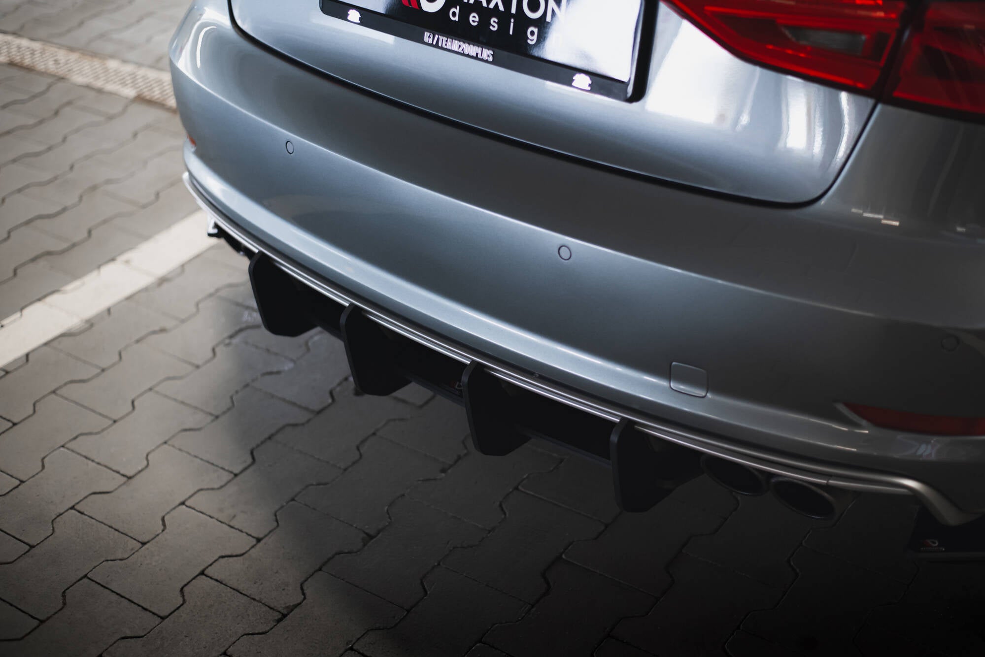 Street Pro Heckschürze für Audi S3 Limousine 8V