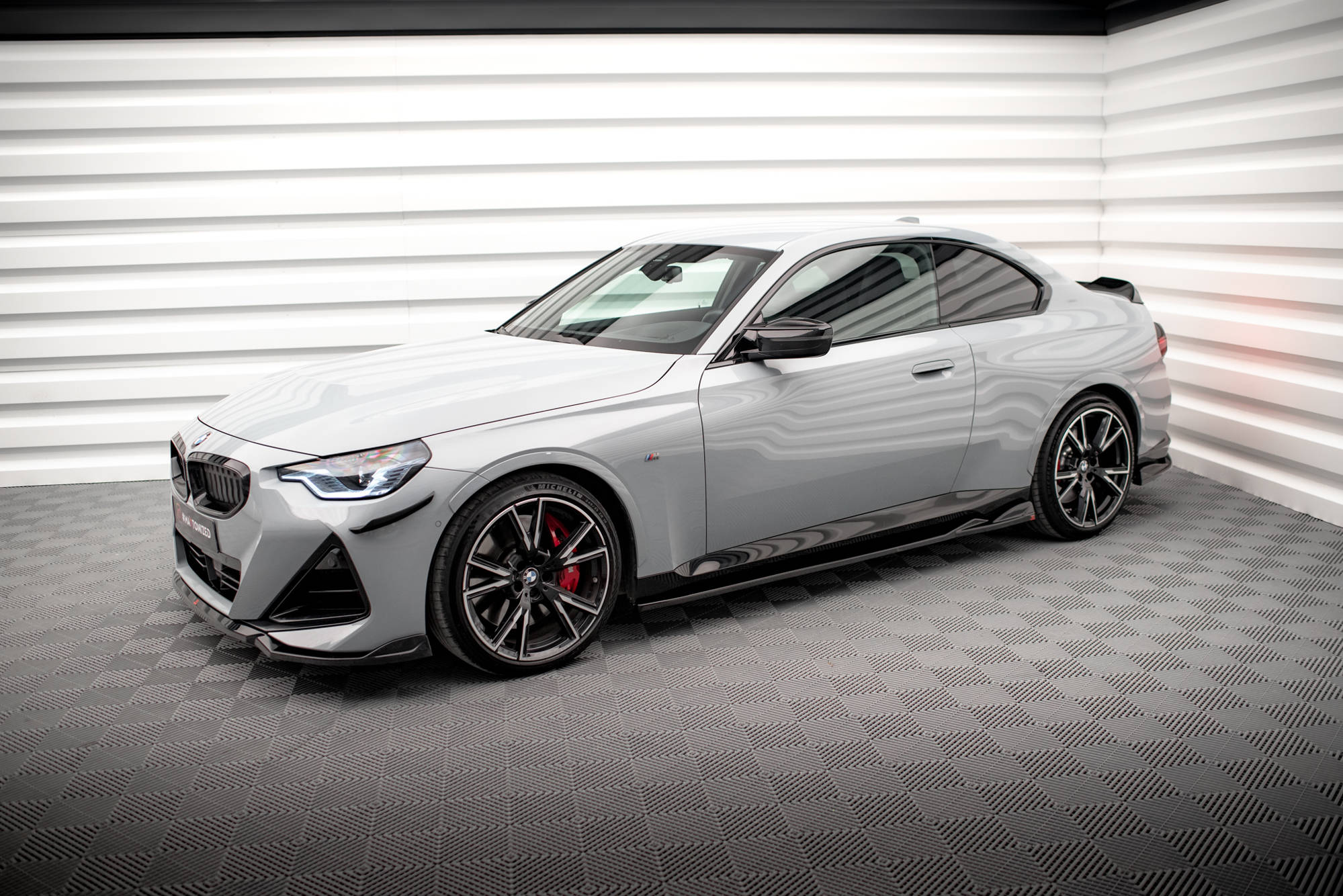 Seitenschweller V1 Ansatz für für BMW 2 Coupe M - Paket / M240i G42