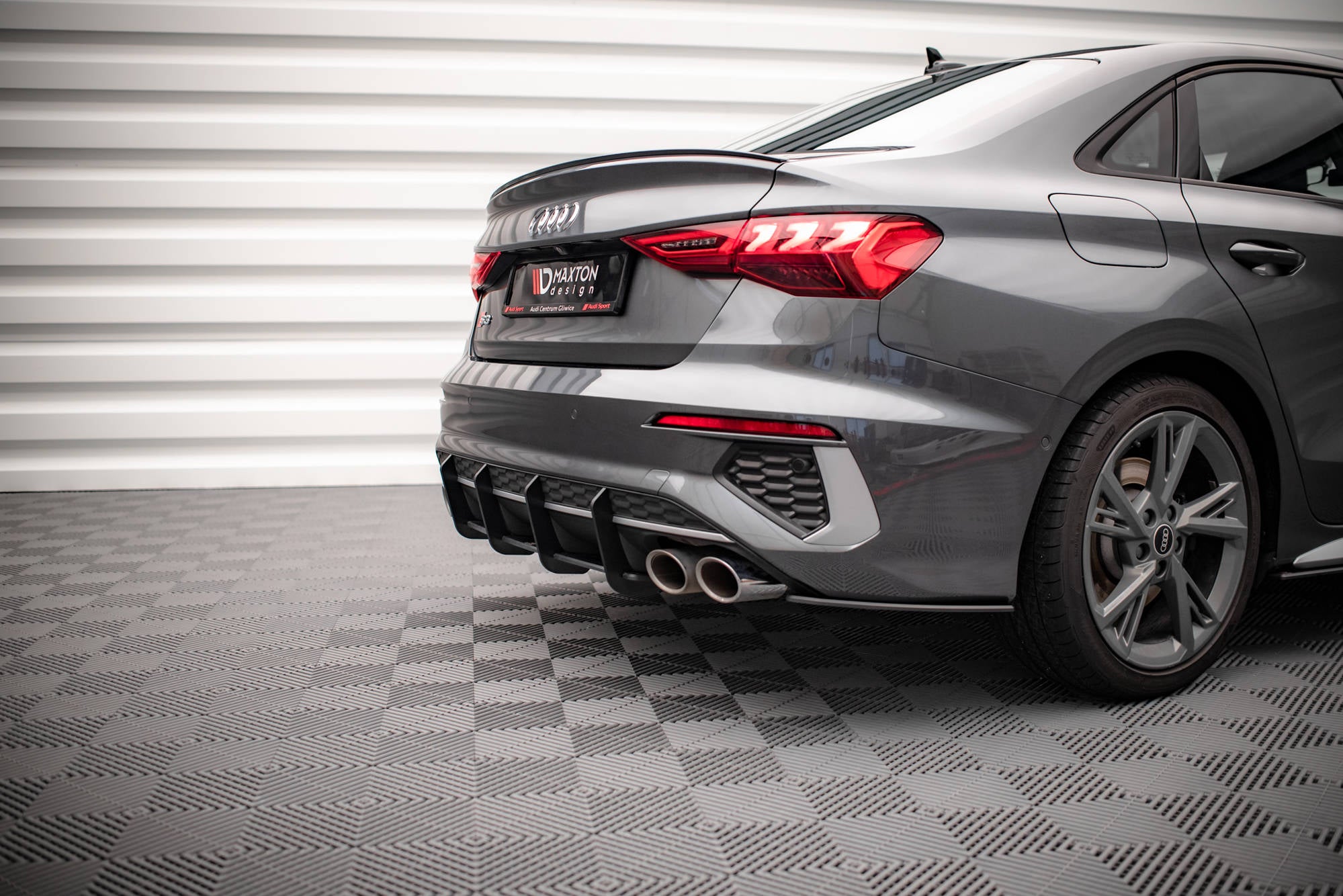 Street Pro Flaps Heckansatz Flaps Heckansatz für Audi S3 Limousine 8Y