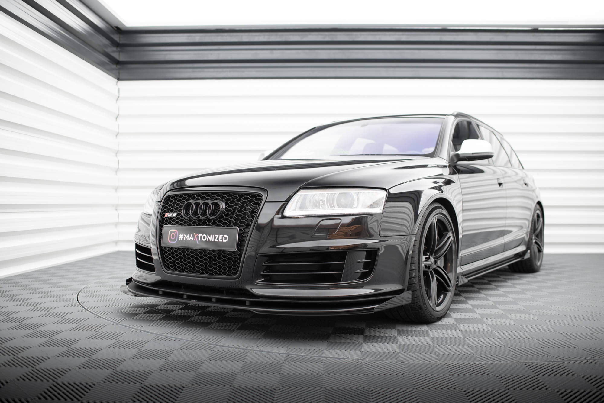 Street Pro Frontlippe + Flaps für Audi RS6 Avant C6