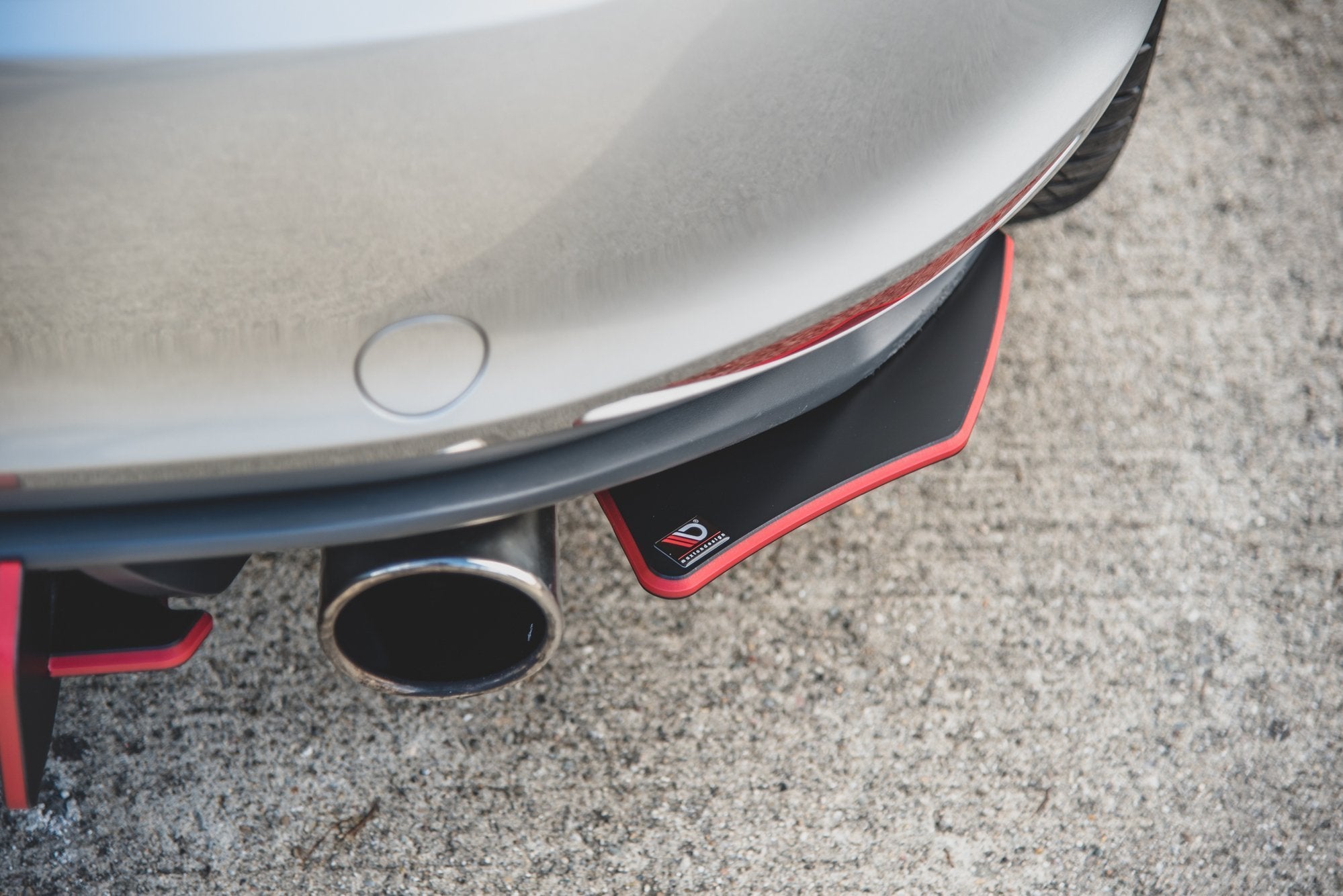 Street Pro Heck Ansatz Flaps Diffusor V2 für L + R VW Golf 7 GTI