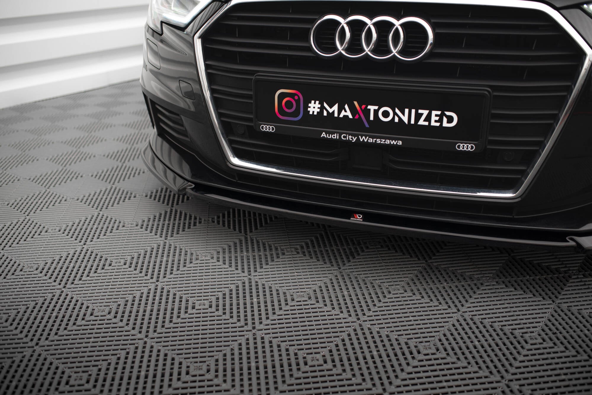Frontlippe V2 für Audi A3 Sportback 8V Facelift