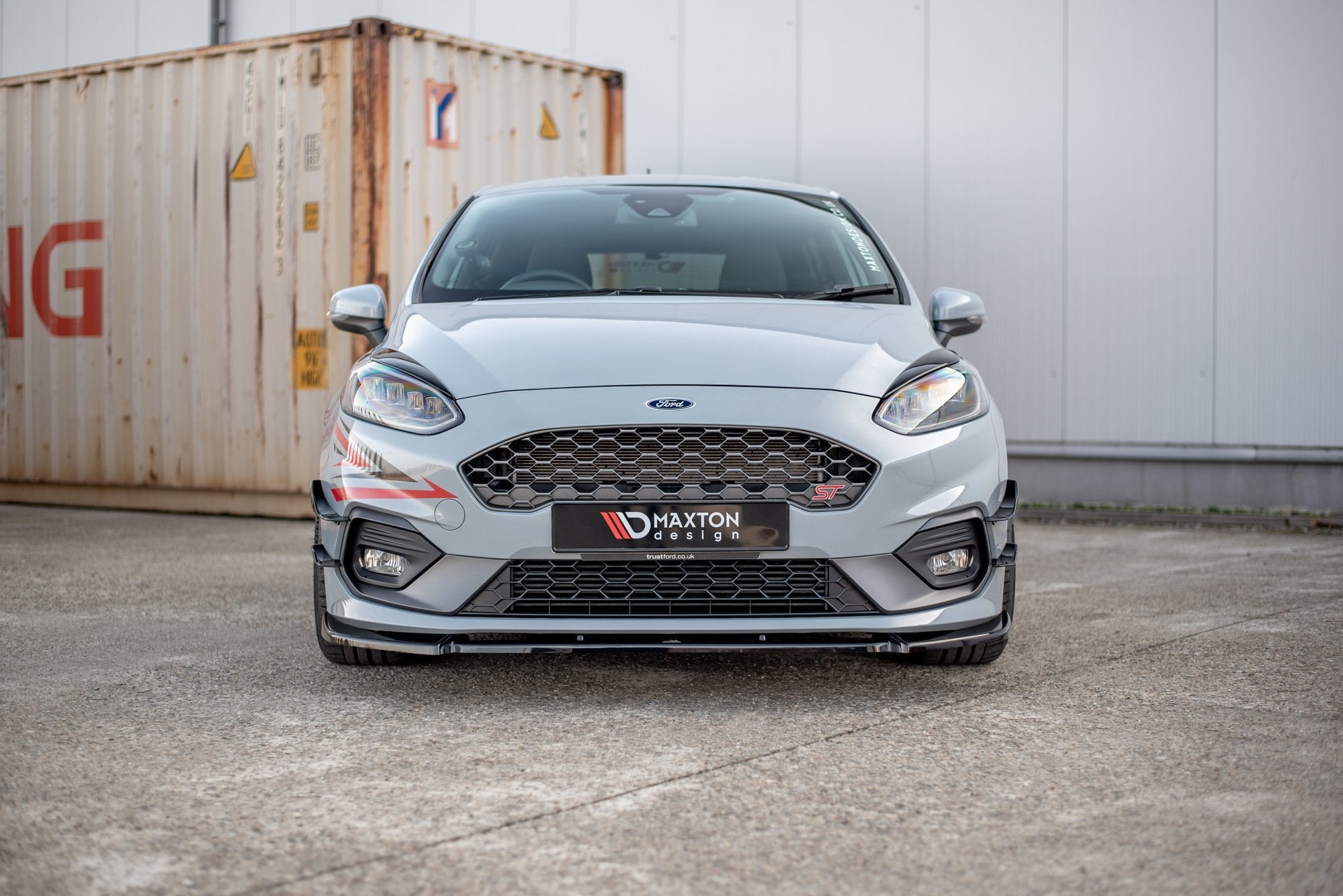 Scheinwerfer Blenden Böser Blick für Ford Fiesta Mk8 ST / ST-Line / Standard