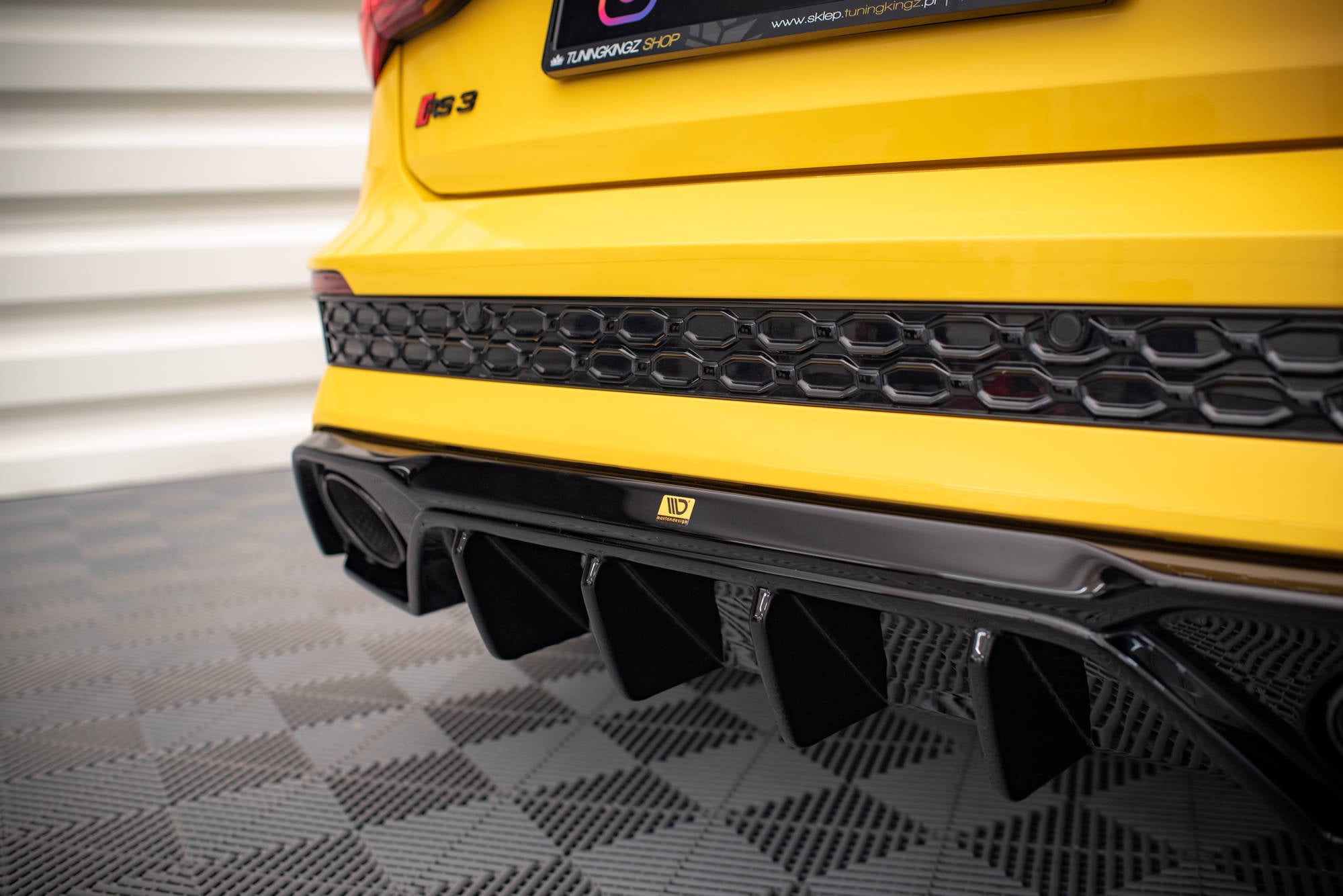 Diffusor Heck Ansatz für Audi RS3 8Y