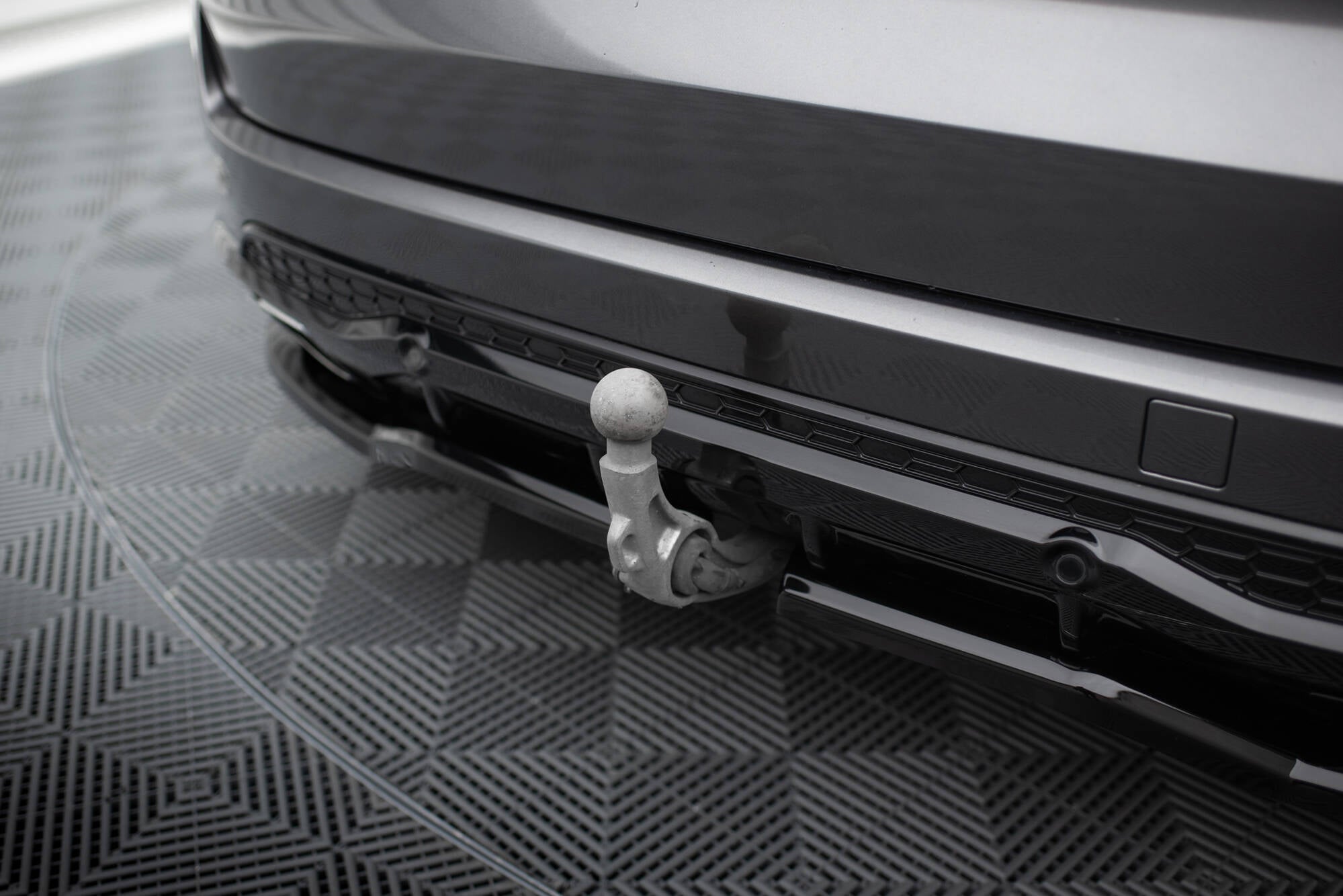 Mittlerer Cup Diffusor DTM Look Heck Ansatz für Ford S-Max ST-Line Mk2 Facelift