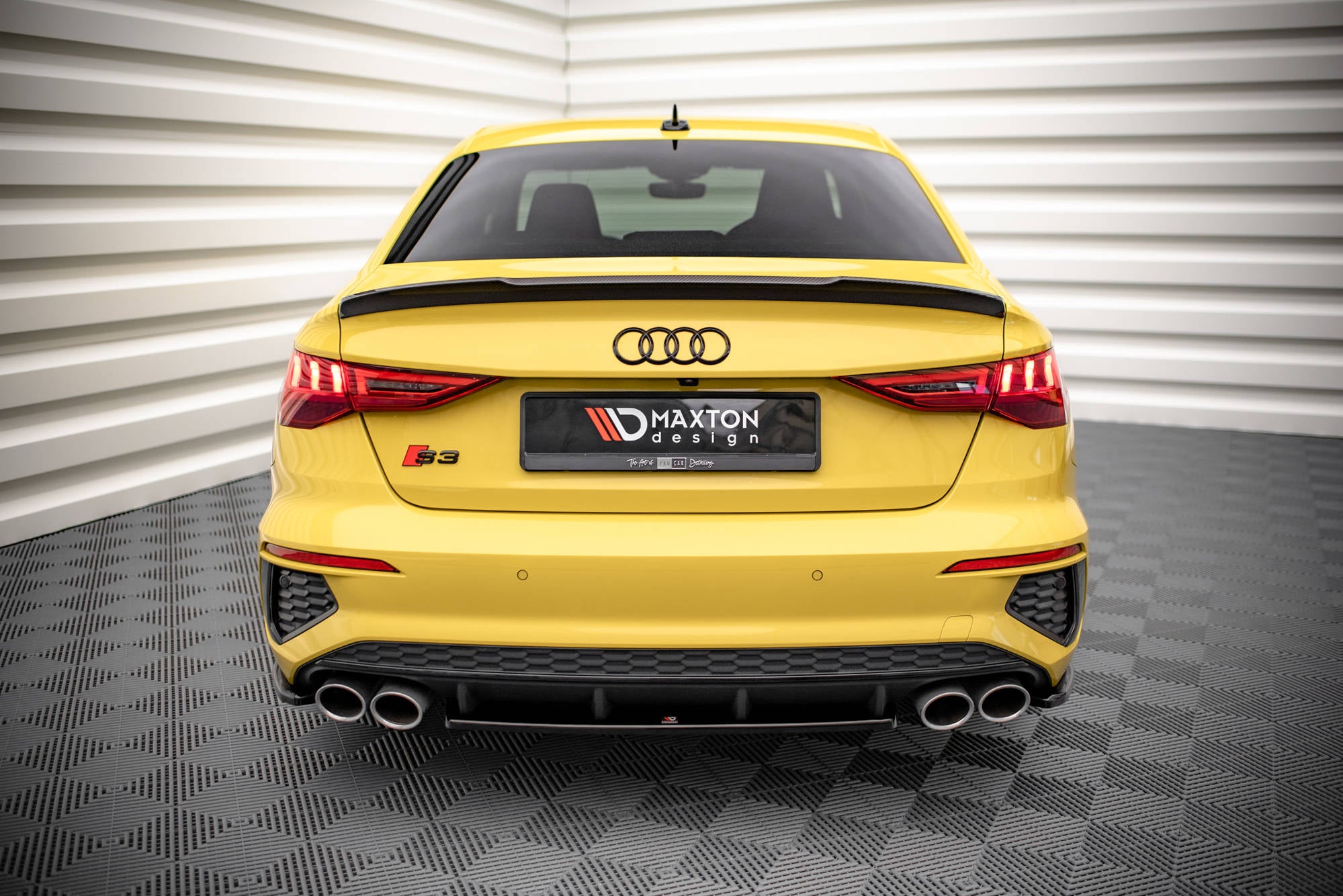 Heckansatz für Audi S3 Limousine 8Y