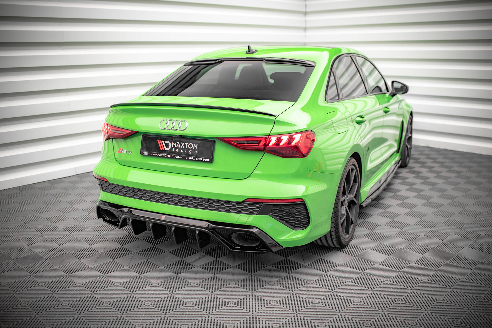 Diffusor Heck Ansatz für Audi RS3 8Y
