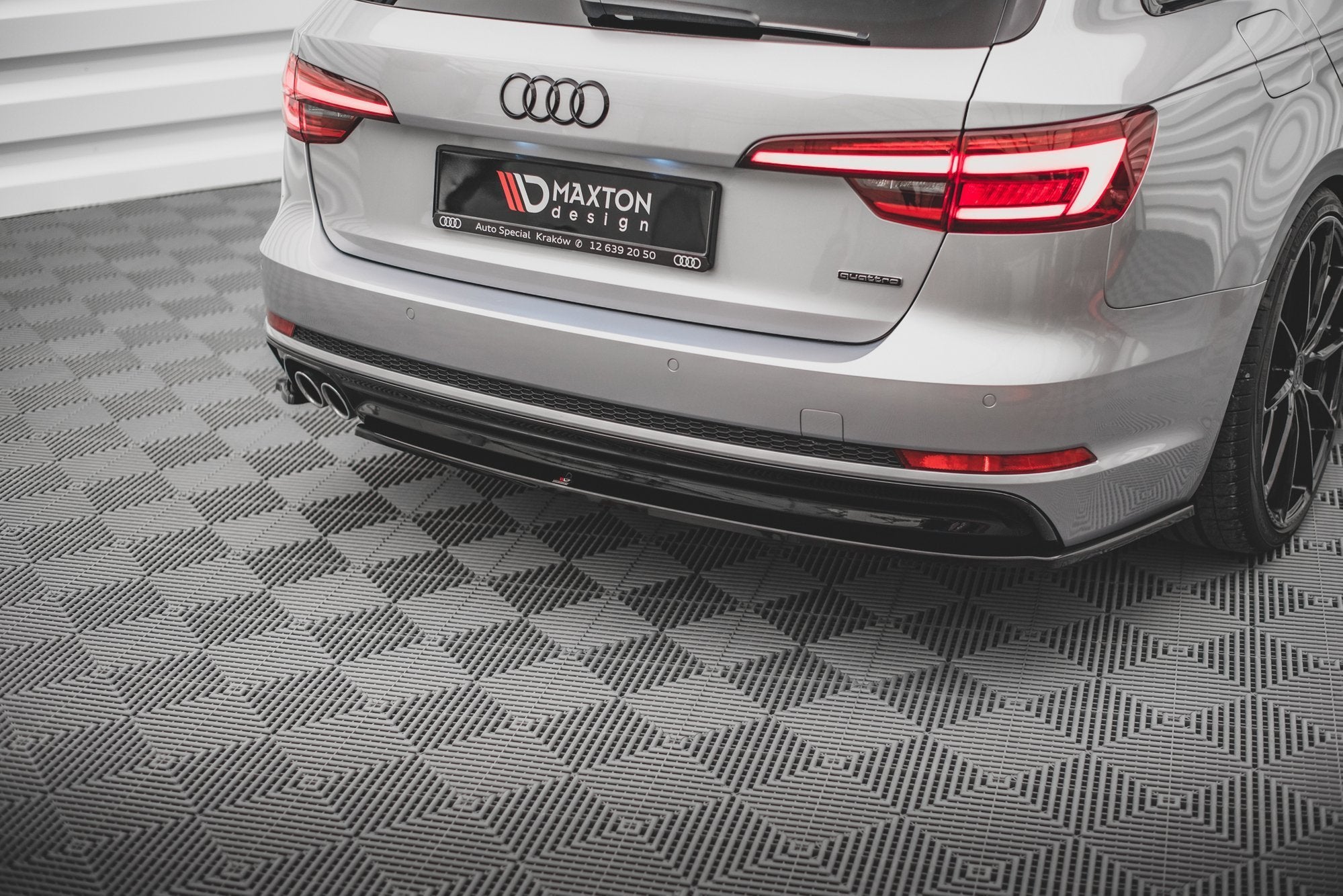 Flaps V2 Heckansatz Flaps Heckansatz für Audi A4 S-Line B9
