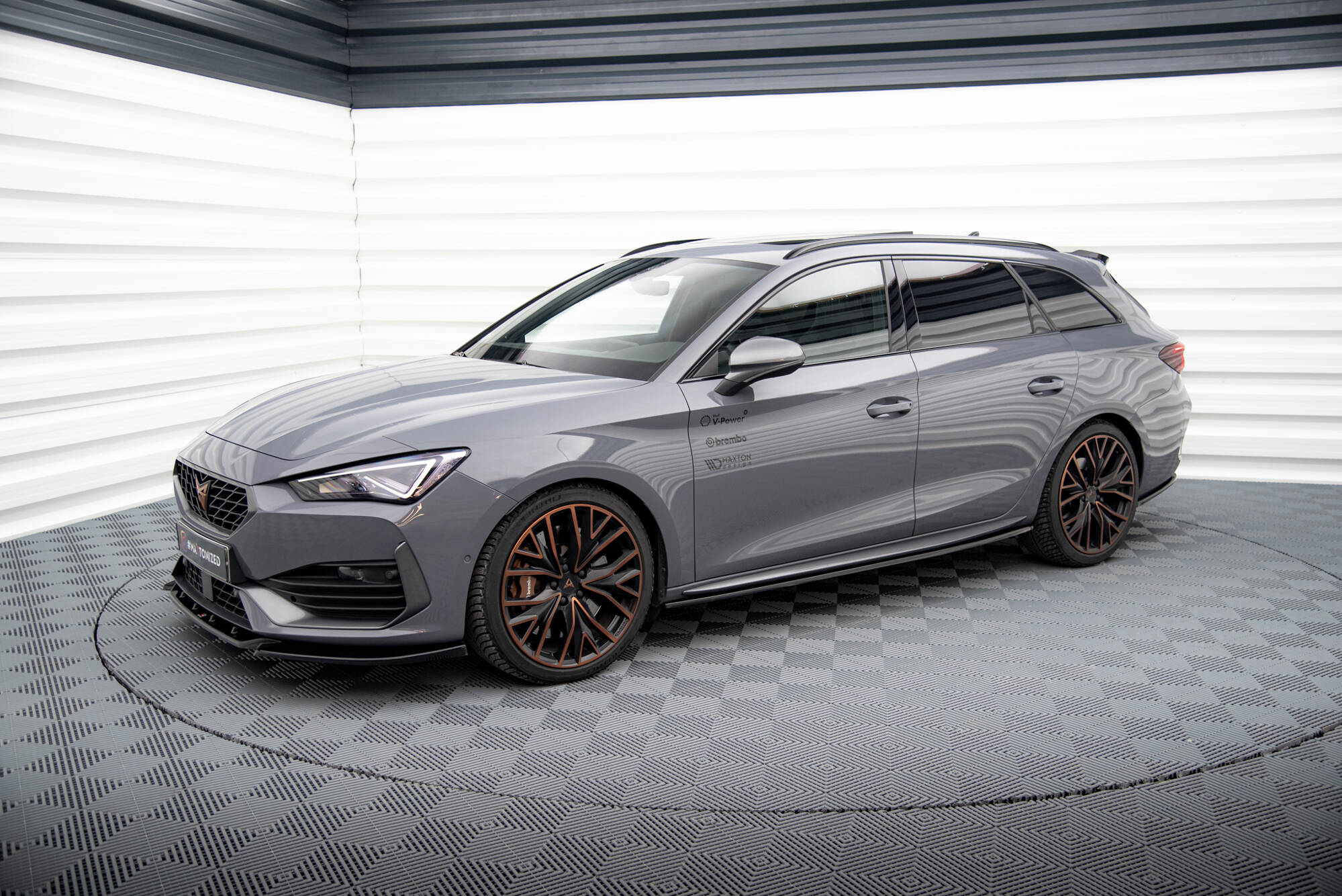 Seitenschweller V1 Ansatz für für Cupra Leon ST / Hatchback Aero Mk1 Facelift