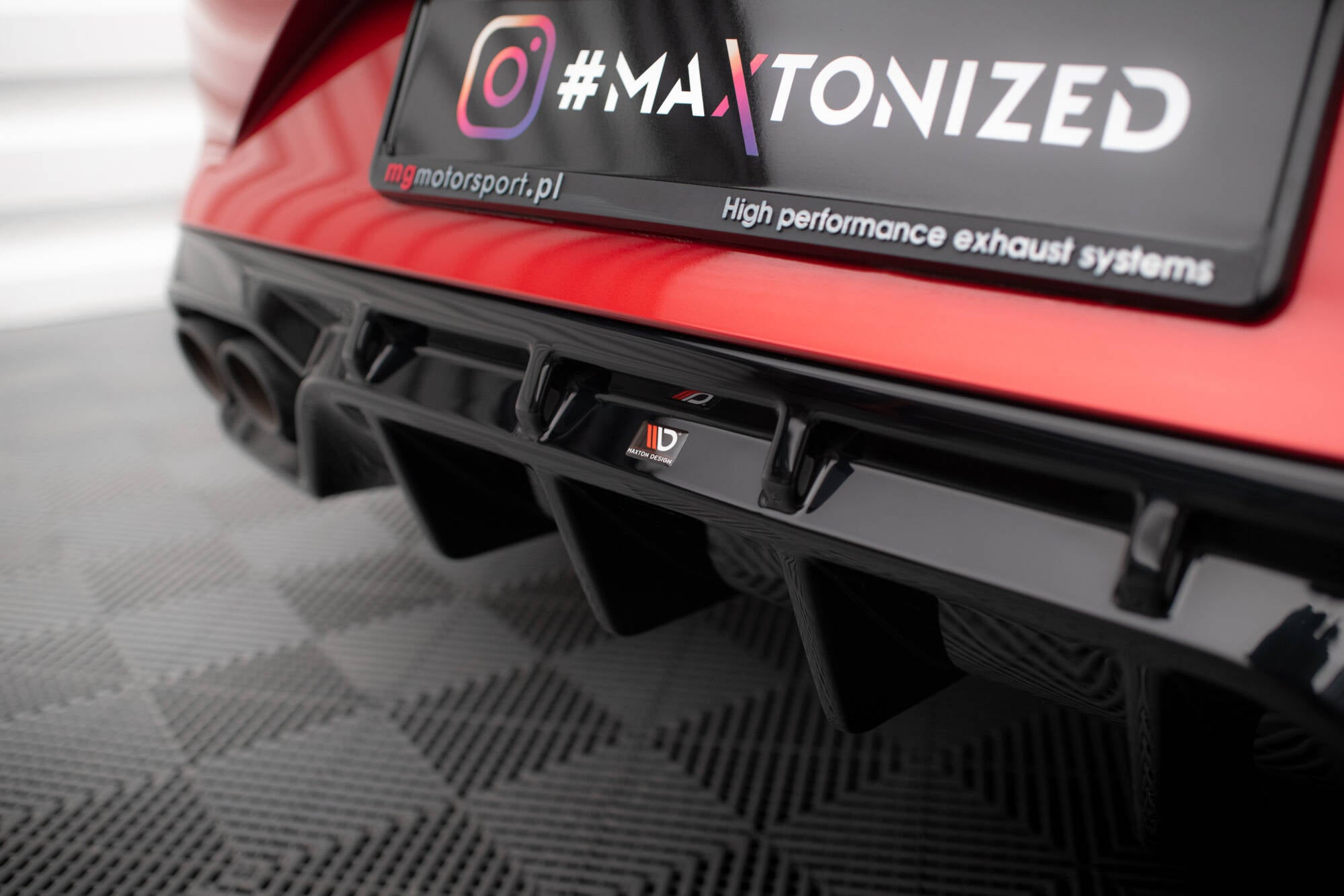 Diffusor Heck Ansatz für Cupra Leon Hatchback Mk1
