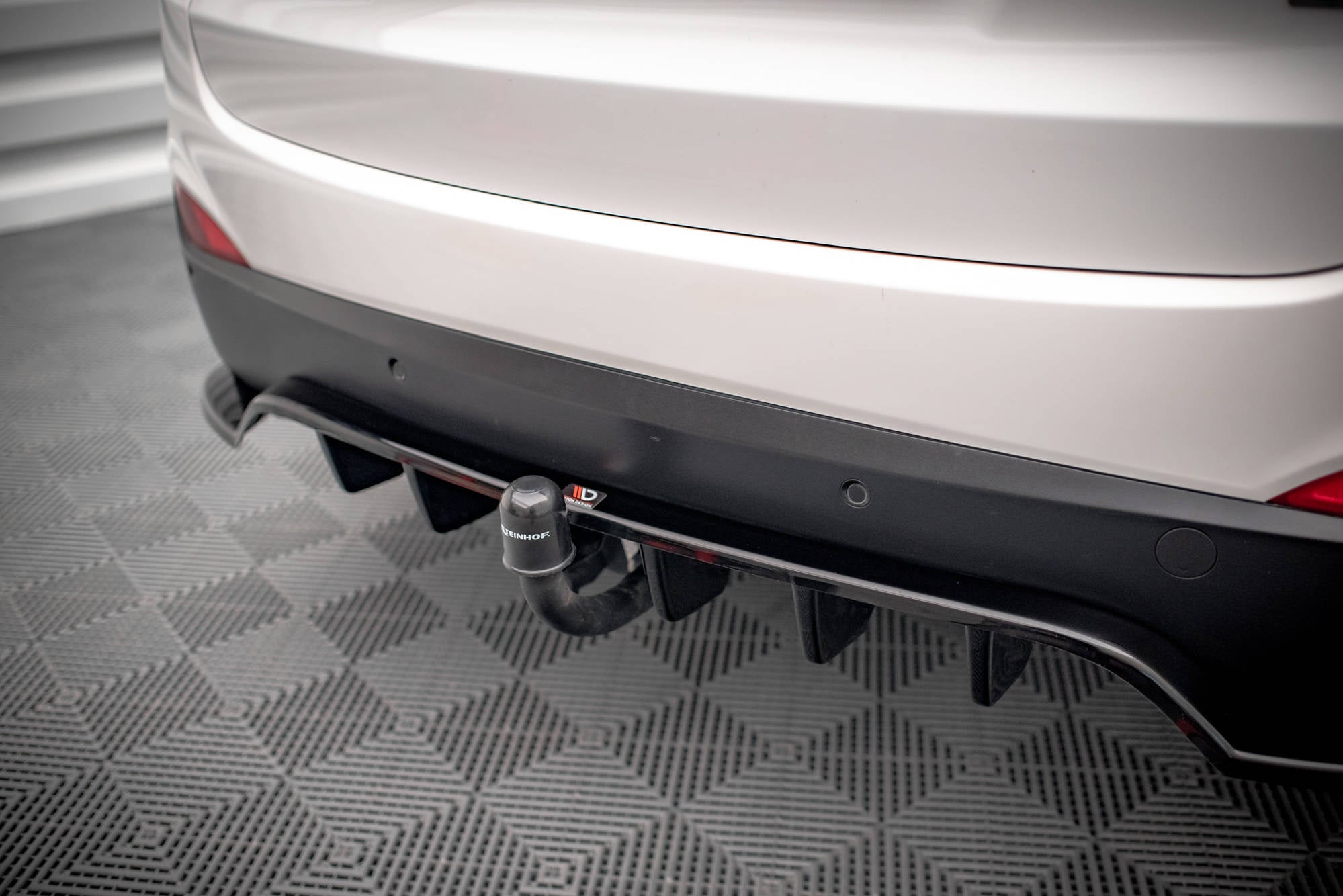 Mittlerer Cup Diffusor DTM Look Heck Ansatz für Hyundai ix35 Mk1