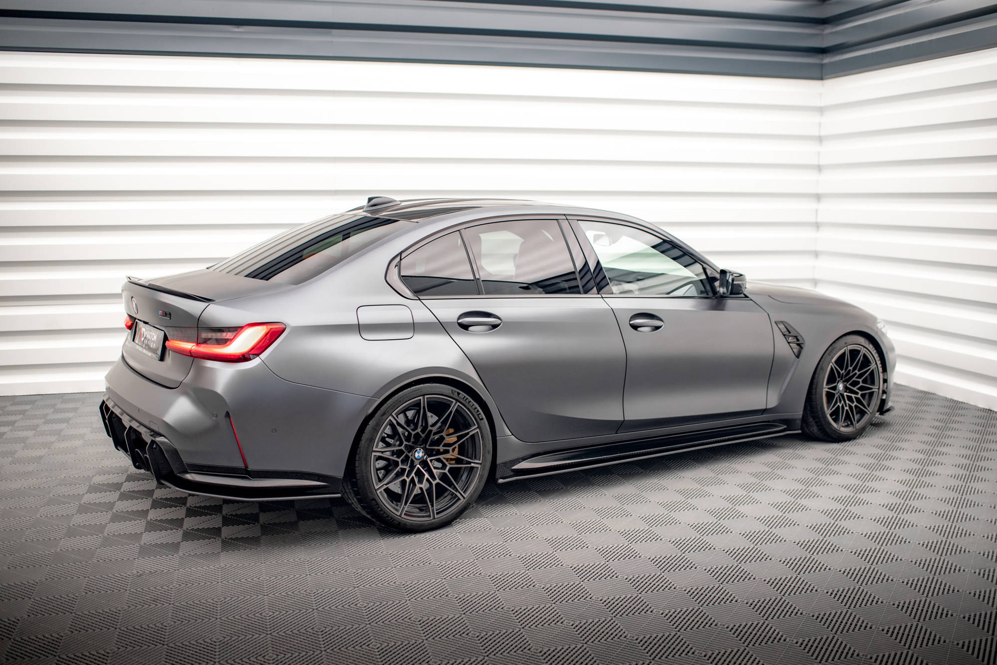Street Pro Seitenschweller Ansatz für BMW M3 G80