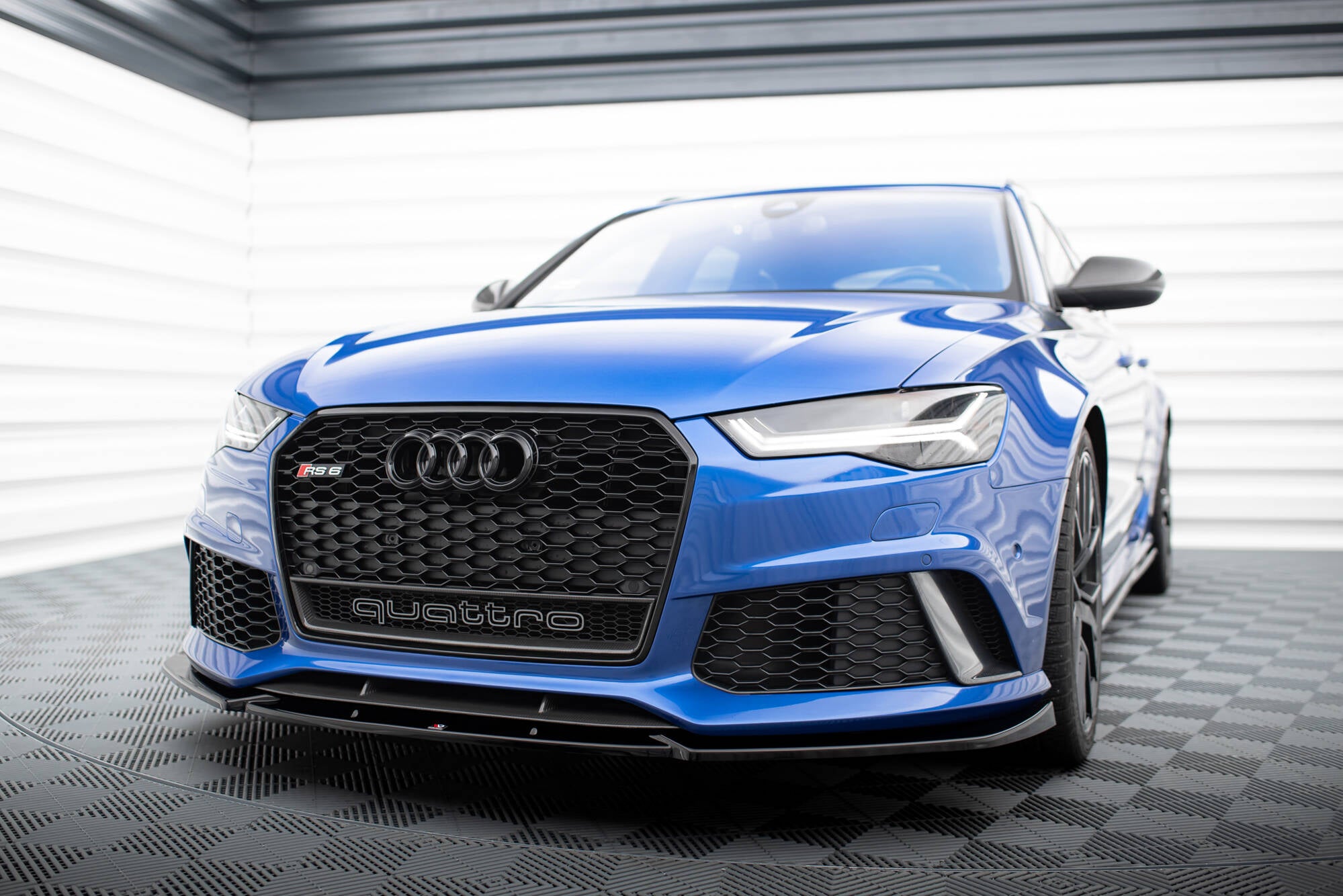 Frontlippe V4 für Audi RS6 C7 / C7 Facelift