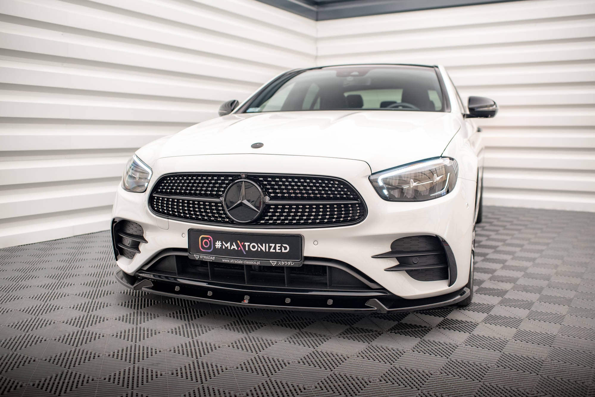 Frontlippe V2 für Mercedes-Benz E AMG-Line W213 Facelift