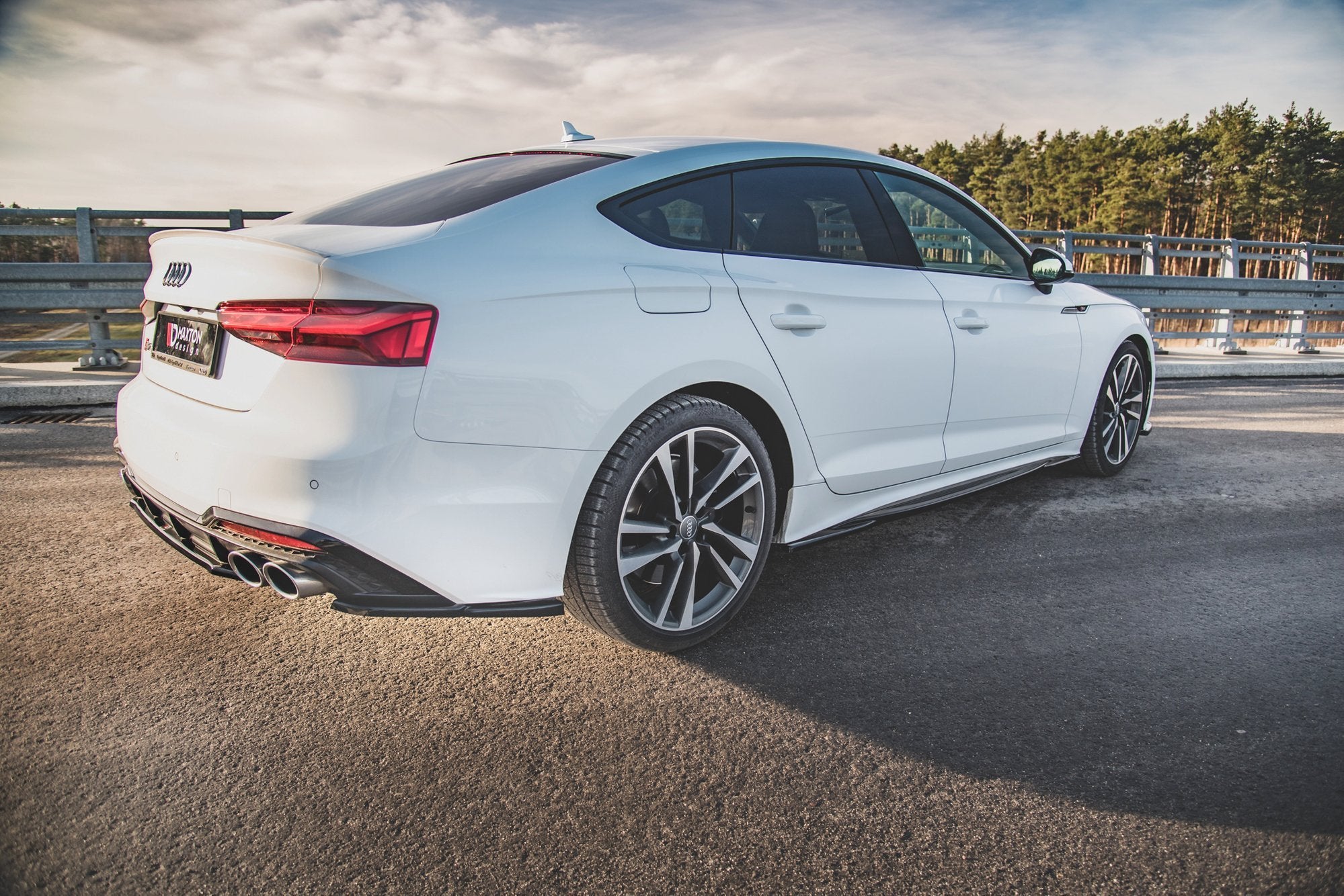 Seitenschweller Ansatz für Audi S5 / A5 S-Line Sportback F5 Facelift
