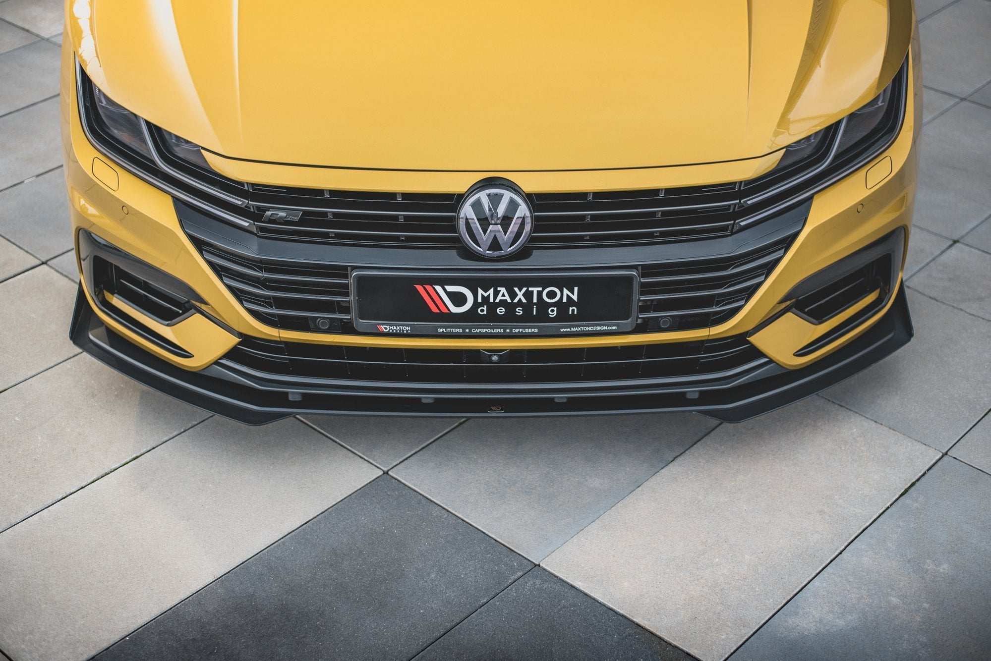 Street Pro Frontlippe für + Flaps für VW Arteon R-Line
