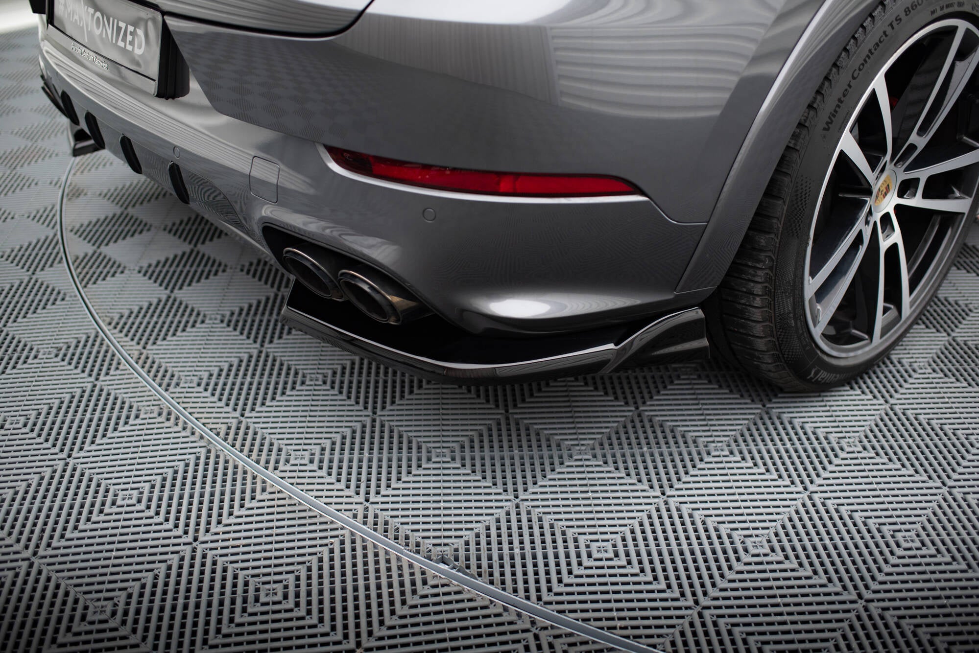 Diffusor für Porsche Cayenne SUV / Coupe Mk3 Facelift