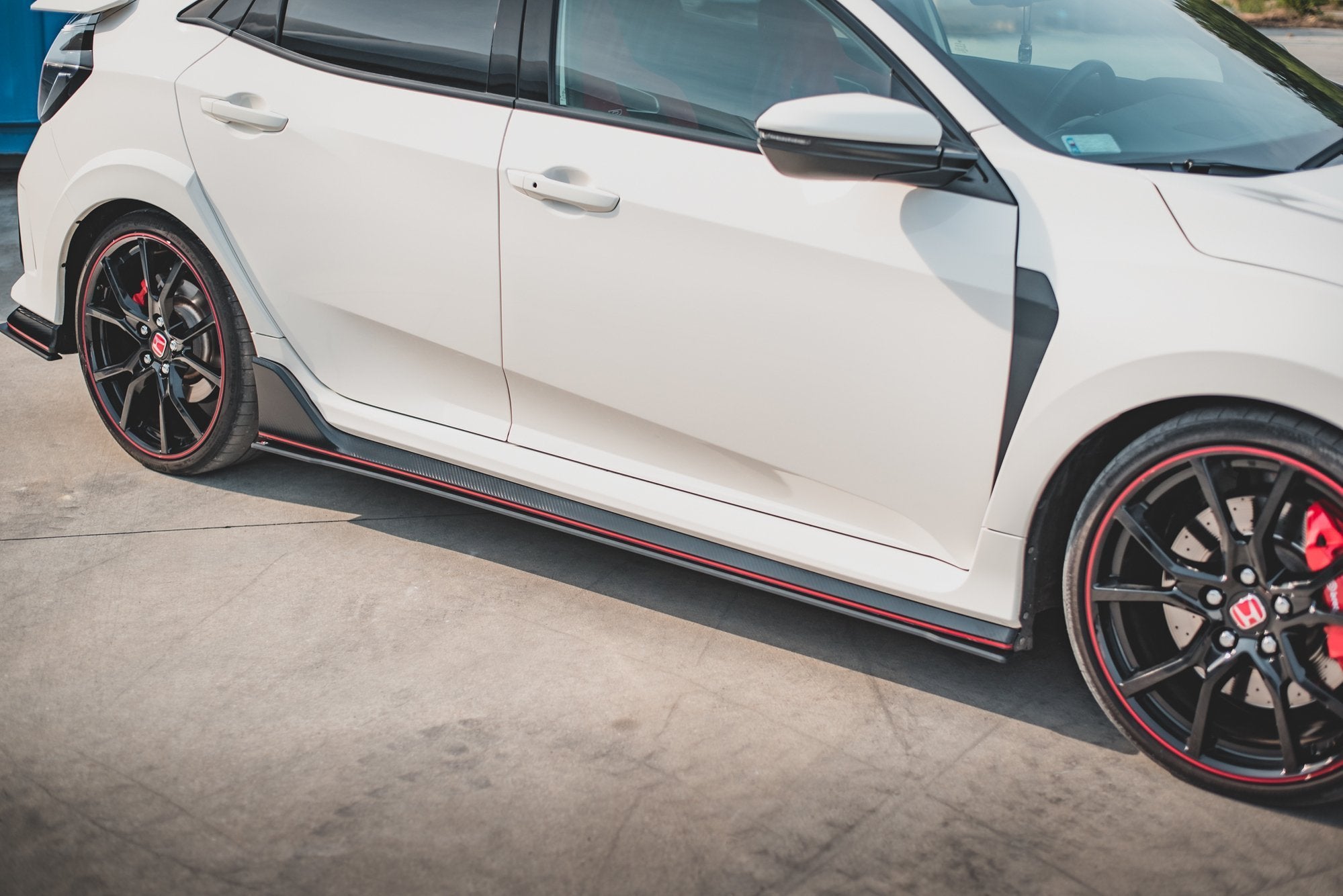 Street Pro Seitenschweller V2 Ansatz für für Honda Civic Type R Mk10