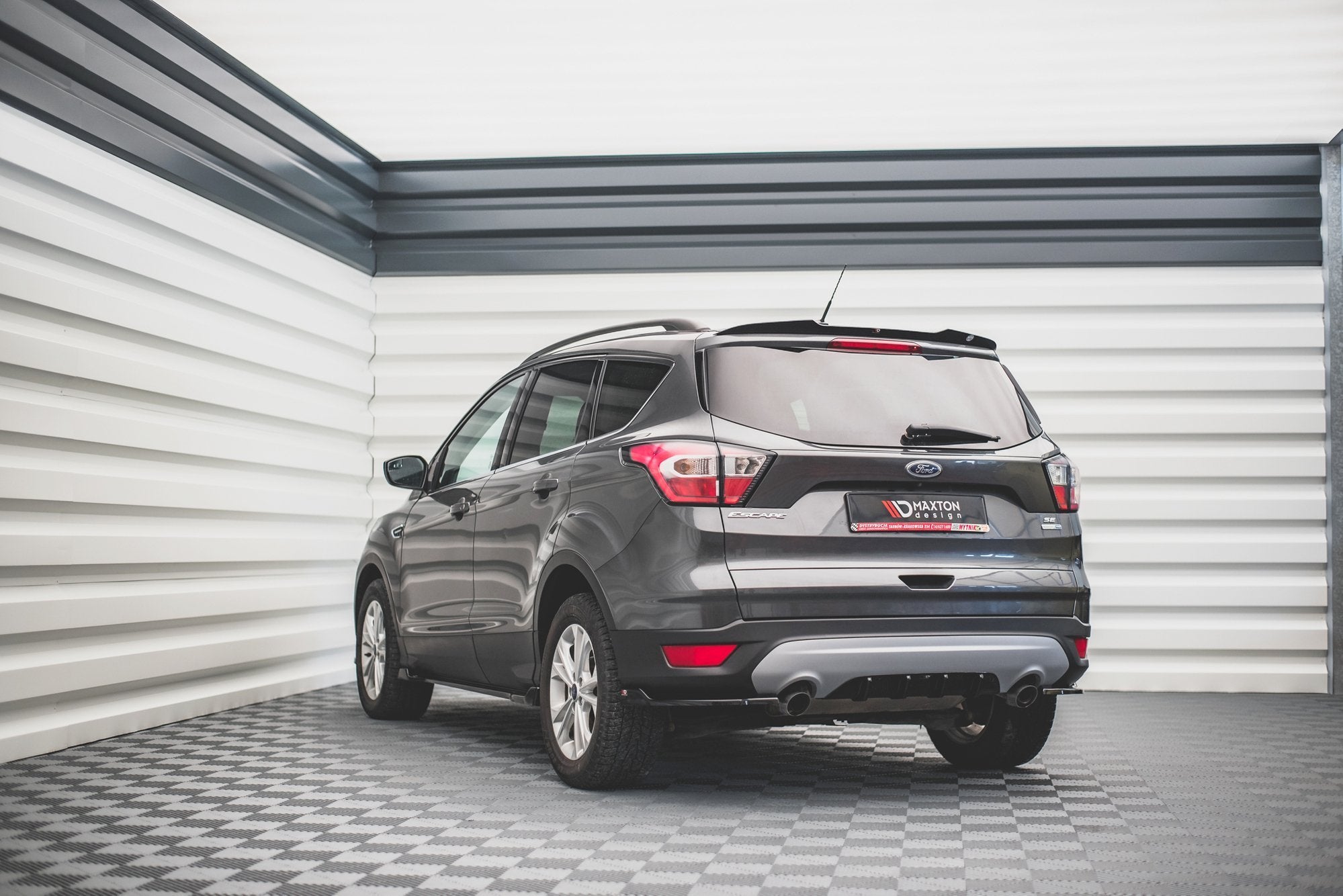 Diffusor Heck Ansatz für Ford Escape Mk3