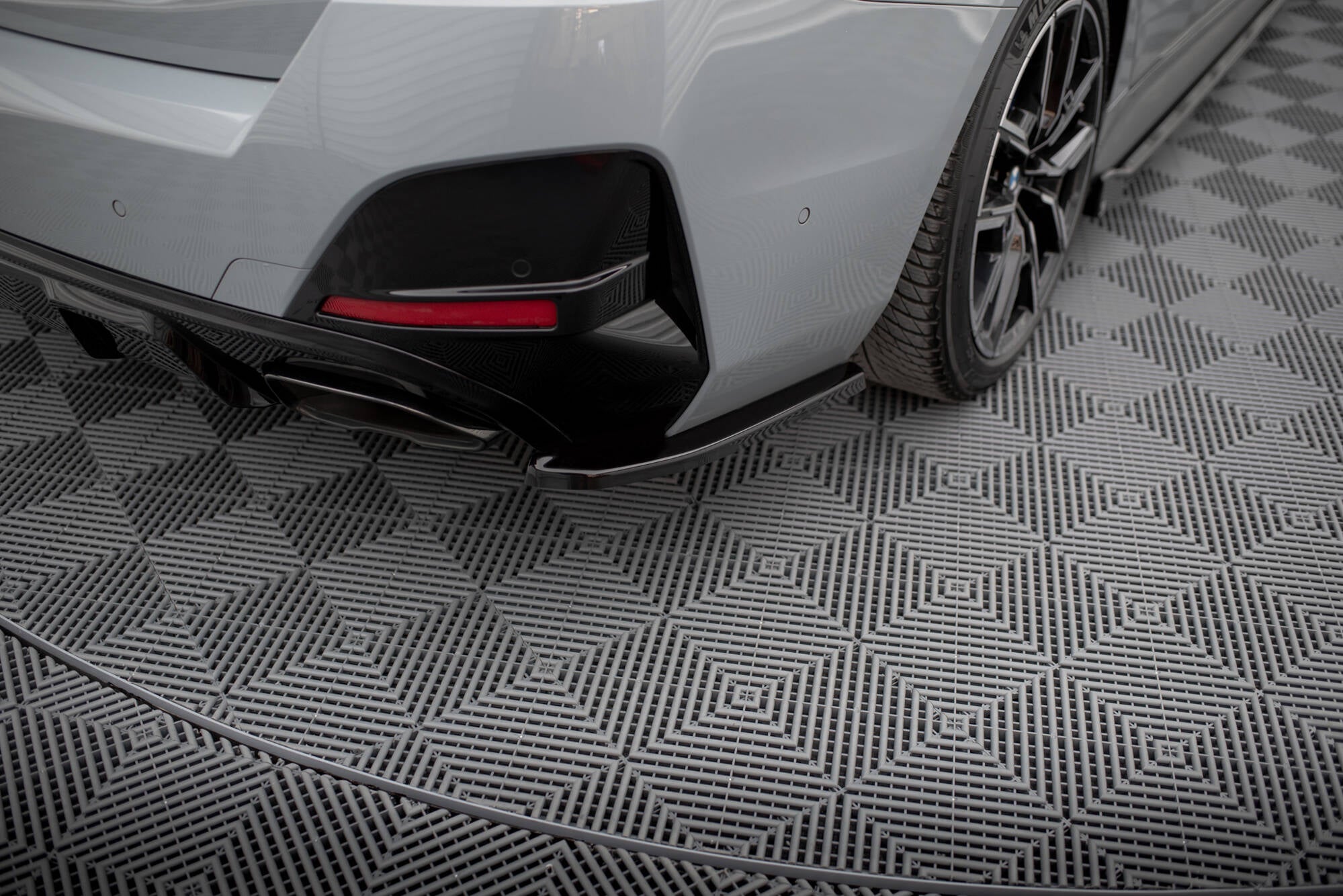 Flaps Heckansatz V1 Diffusor für BMW M440i Gran Coupe G26