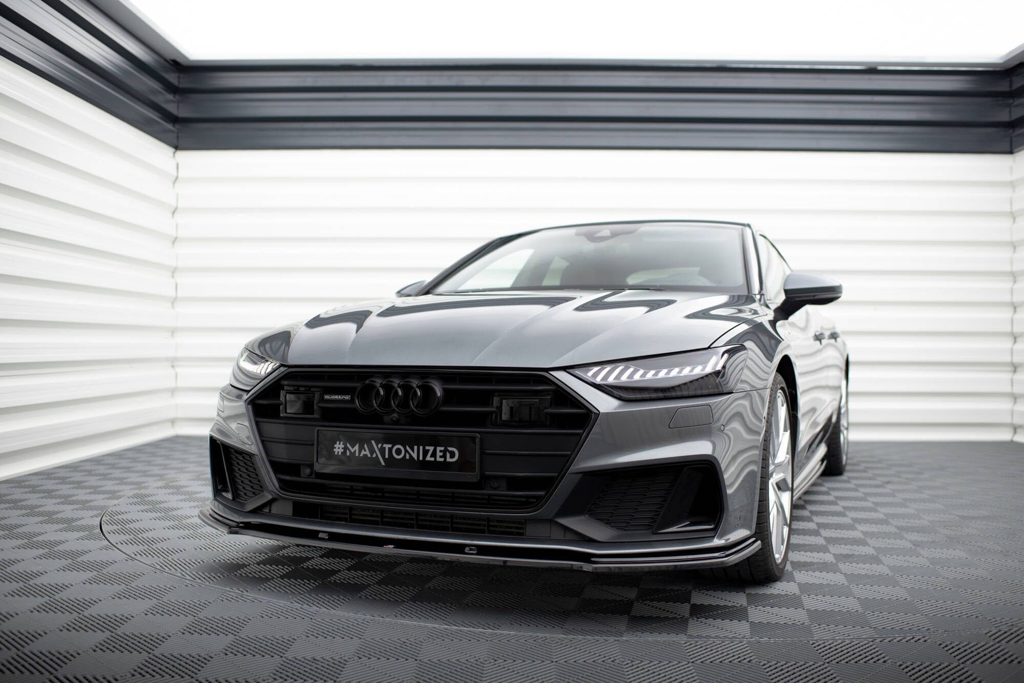 Frontlippe V2 für Audi A7 S-Line C8 / S7 C8 / C8 Facelift / S7 Facelift