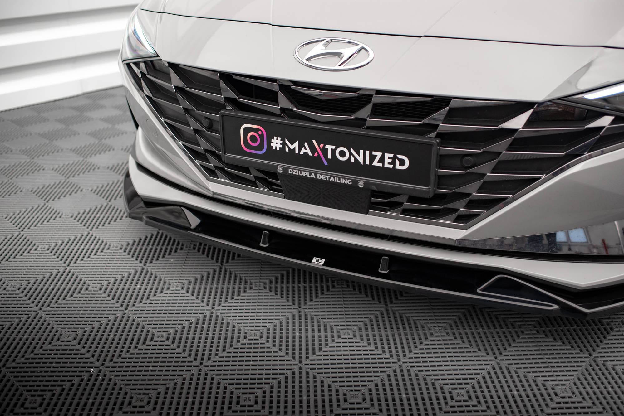 Frontlippe für Hyundai Elantra Mk7