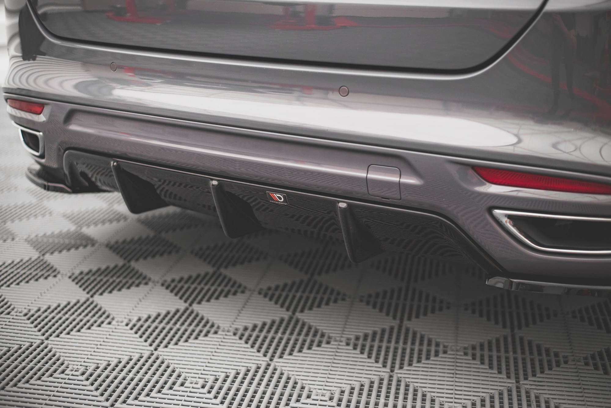Diffusor Heck Ansatz für Ford Mondeo ST-Line Mk5 Facelift