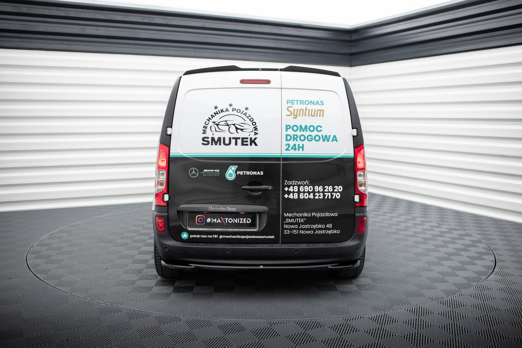 Spoiler für Mercedes-Benz Citan Mk1