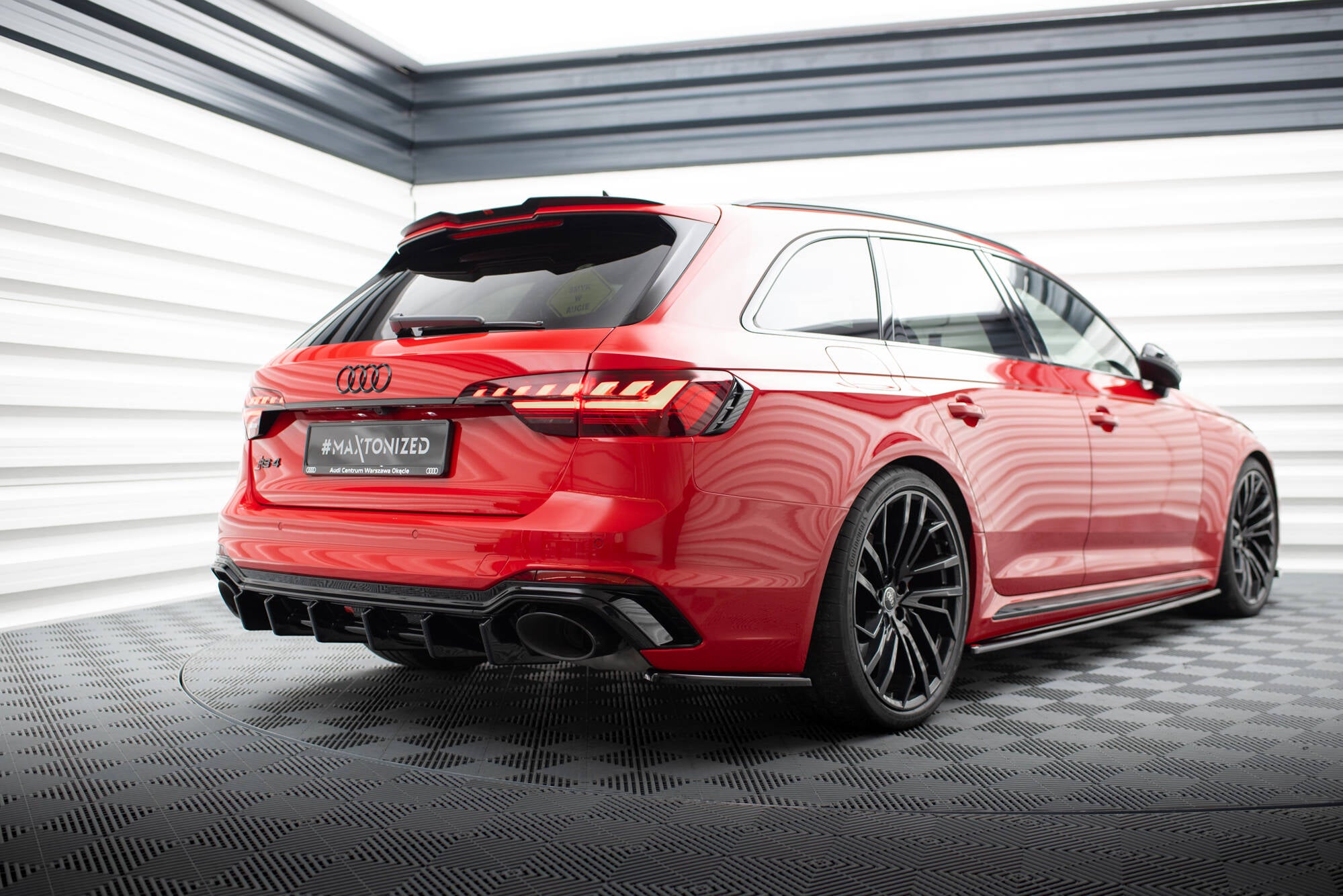 Flaps Heckansatz Flaps Heckansatz für Audi RS4 B9 / B9 Facelift