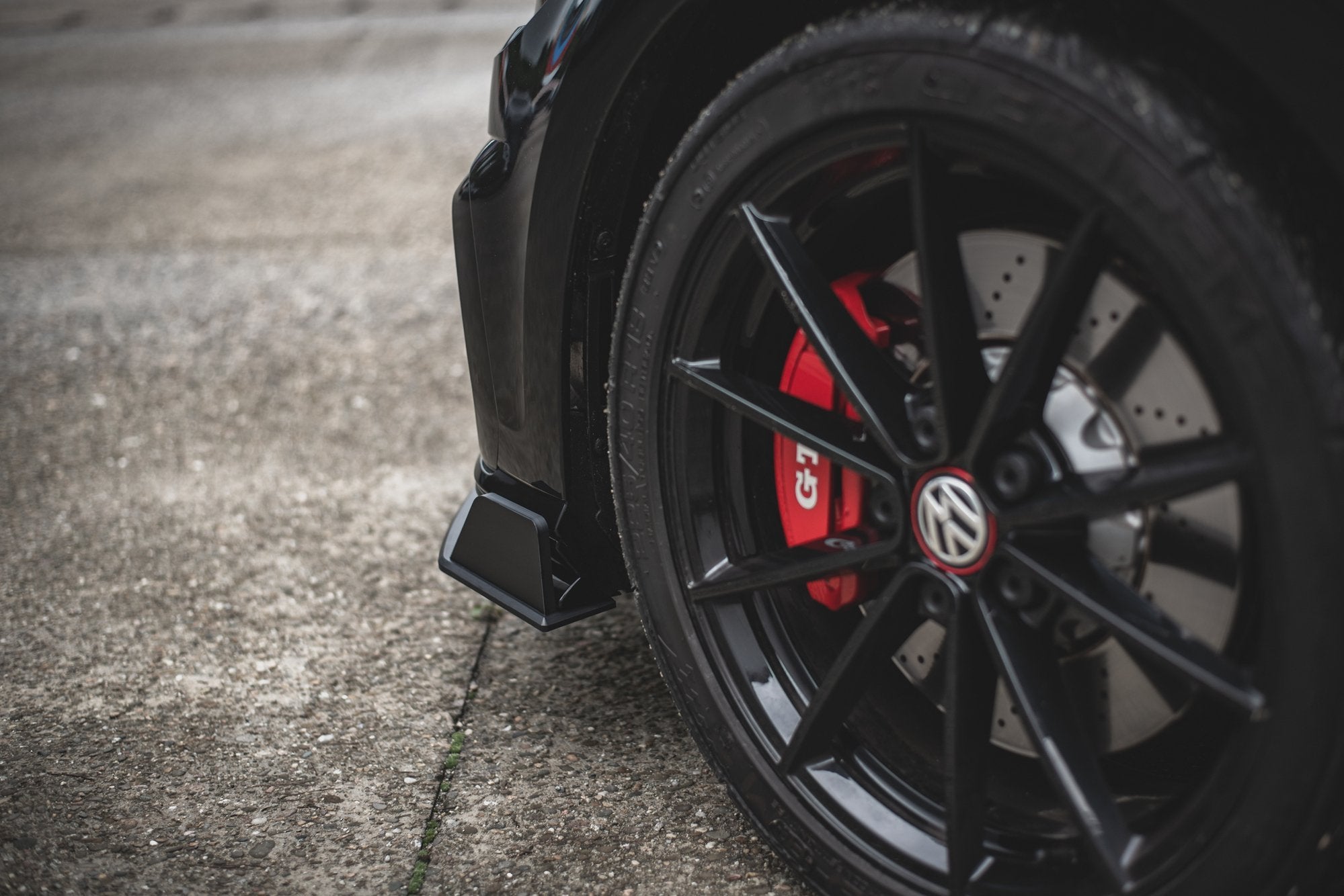 Street Pro Frontlippe für / Frontlippe VW Golf 7 GTI TCR