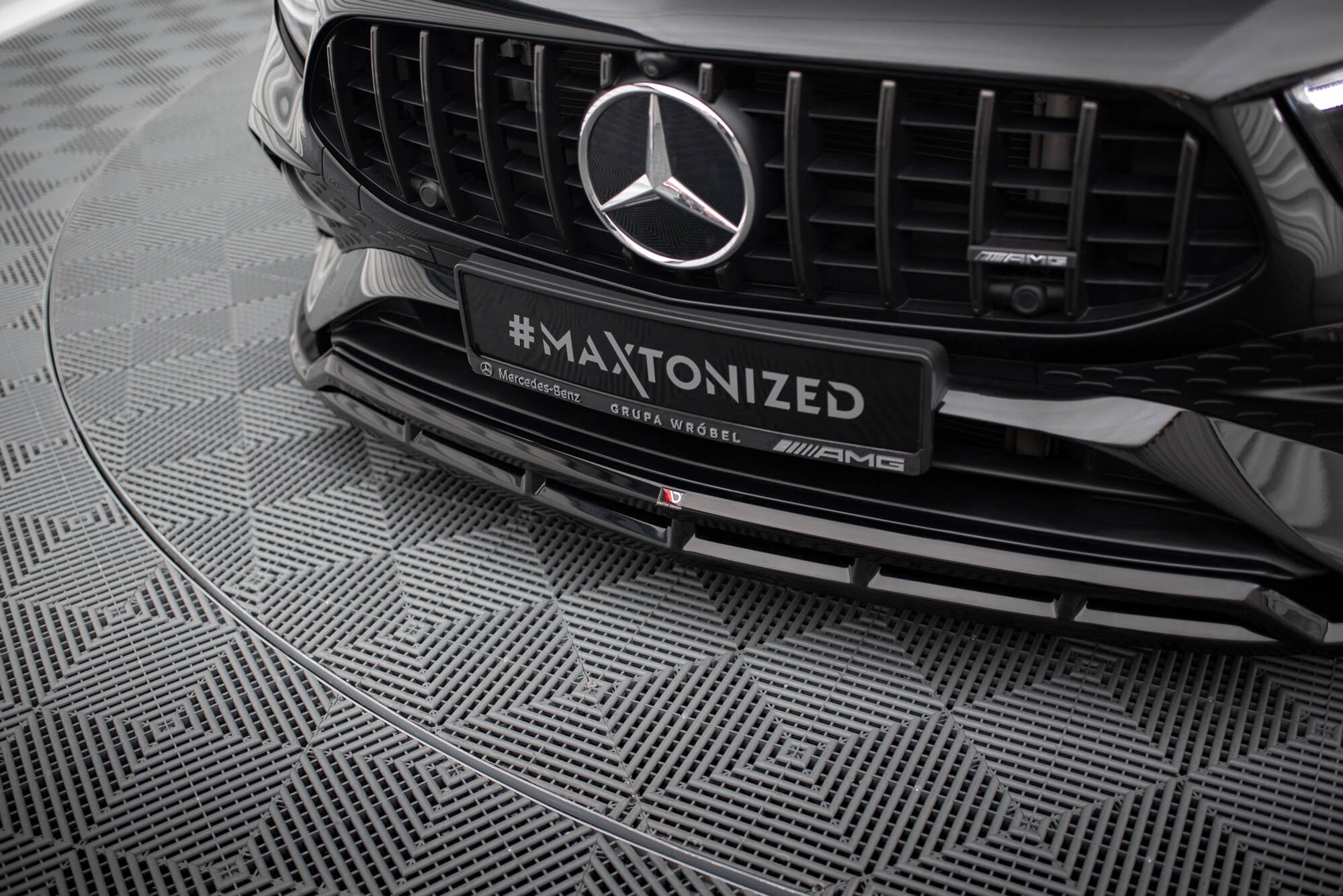 Frontlippe für Mercedes-AMG A35 W177 Facelift