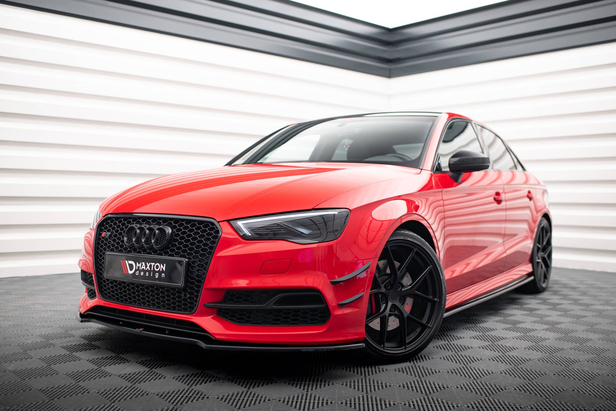 Frontlippe V2 für Audi S3 / A3 S-Line 8V Limousine / Cabrio