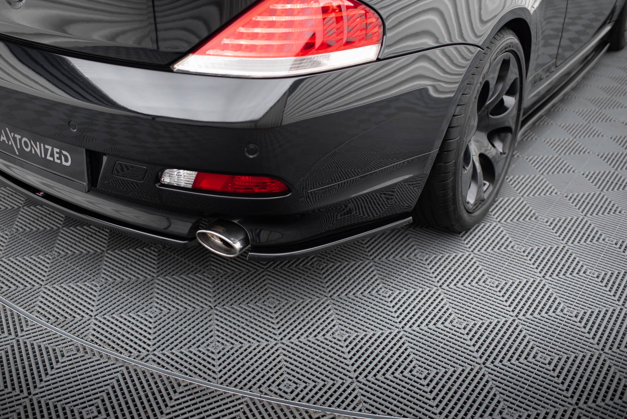 Flaps Heckansatz Diffusor für BMW 6er Coupe E63 / Cabrio E64