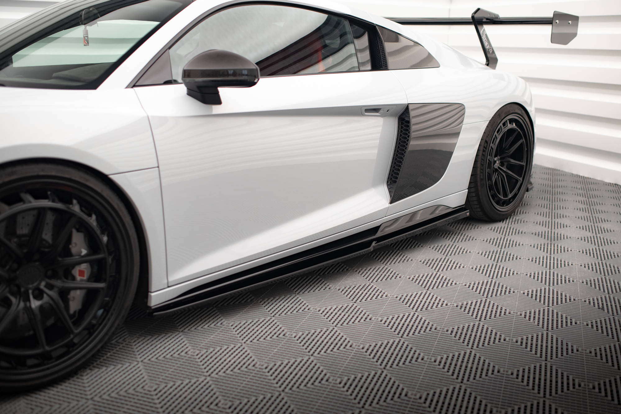 Seitenschweller V2 Ansatz für Audi R8 Mk2 Facelift