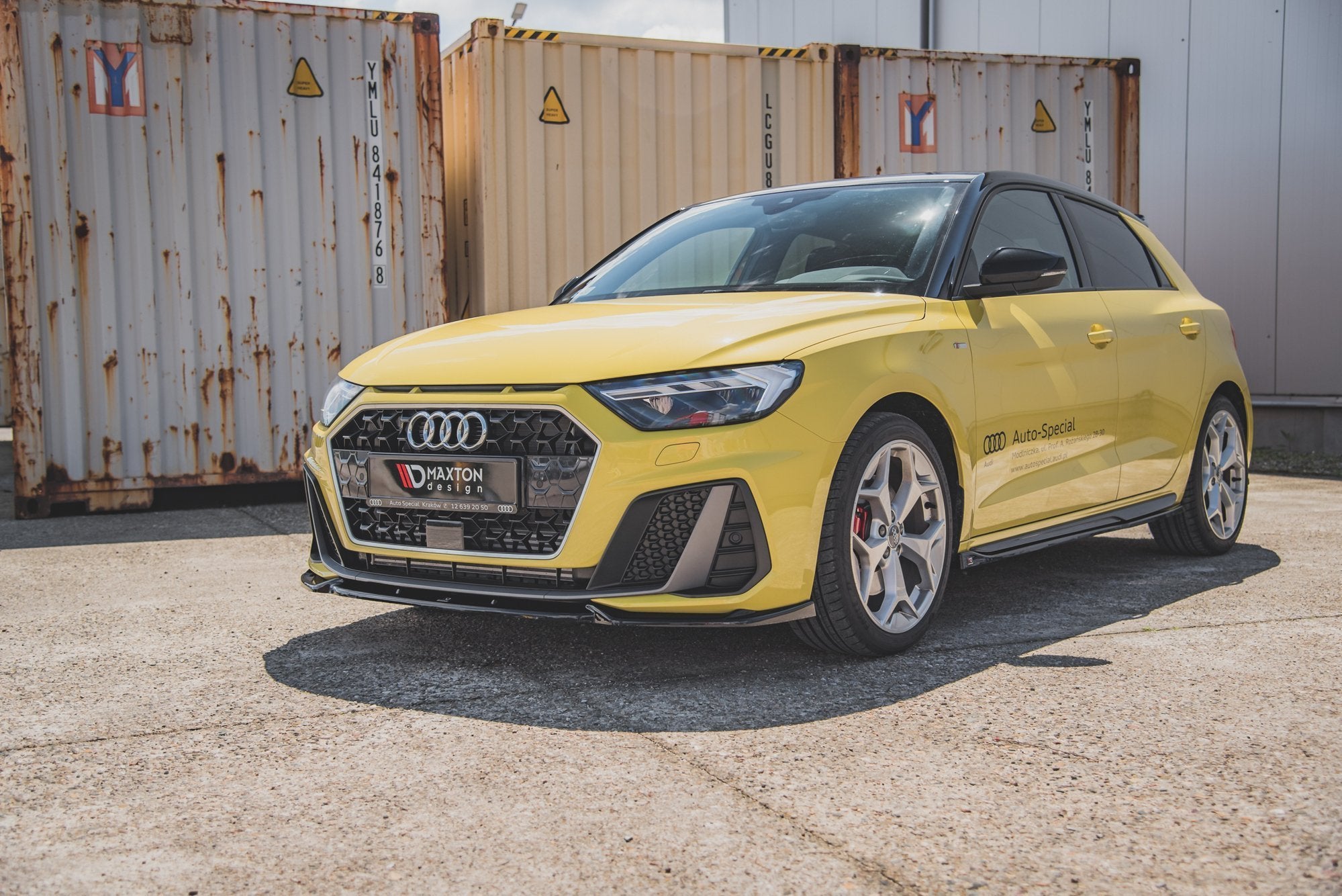 Frontlippe V3 für Audi A1 S-Line GB