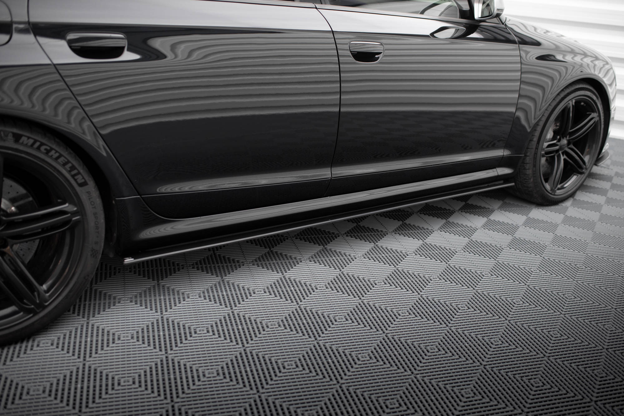 Street Pro Seitenschweller Ansatz für Audi RS6 Avant C6