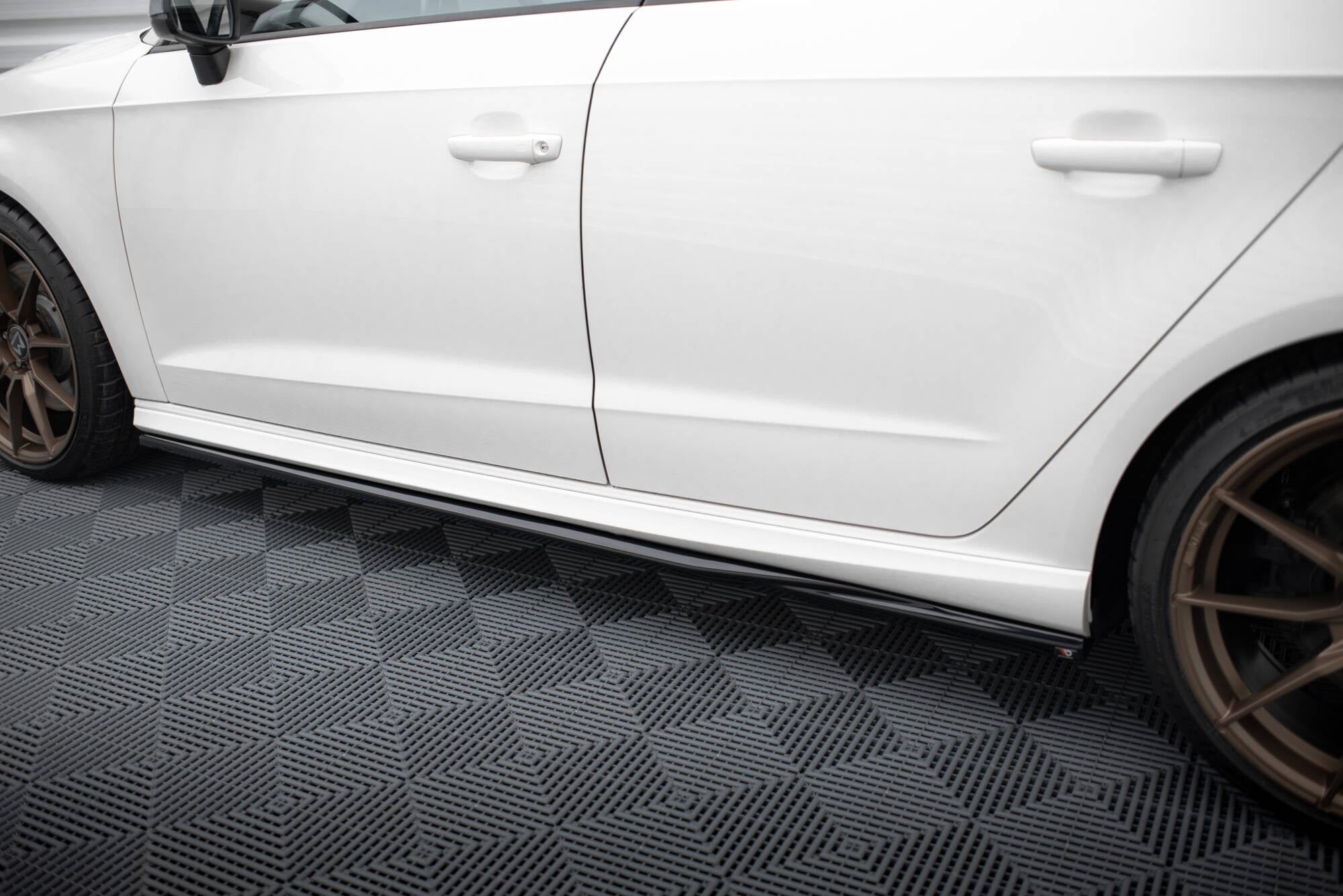 Seitenschweller Ansatz für Audi S3 / A3 S-Line Sportback 8V